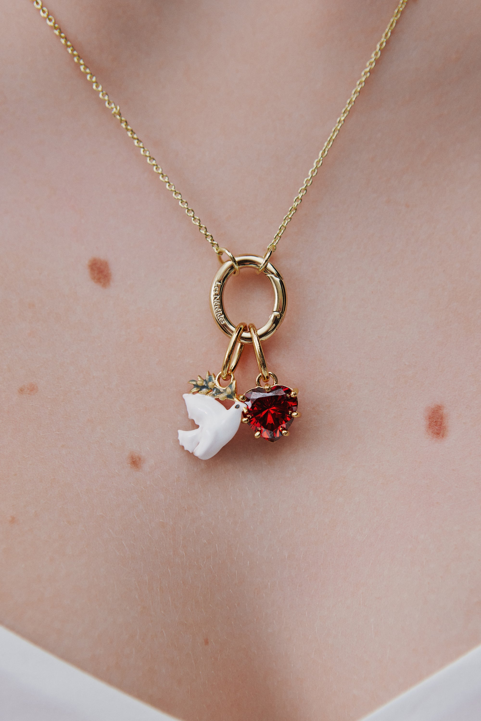 Garnet Red Pendant, Youthfulness and Attraction - November