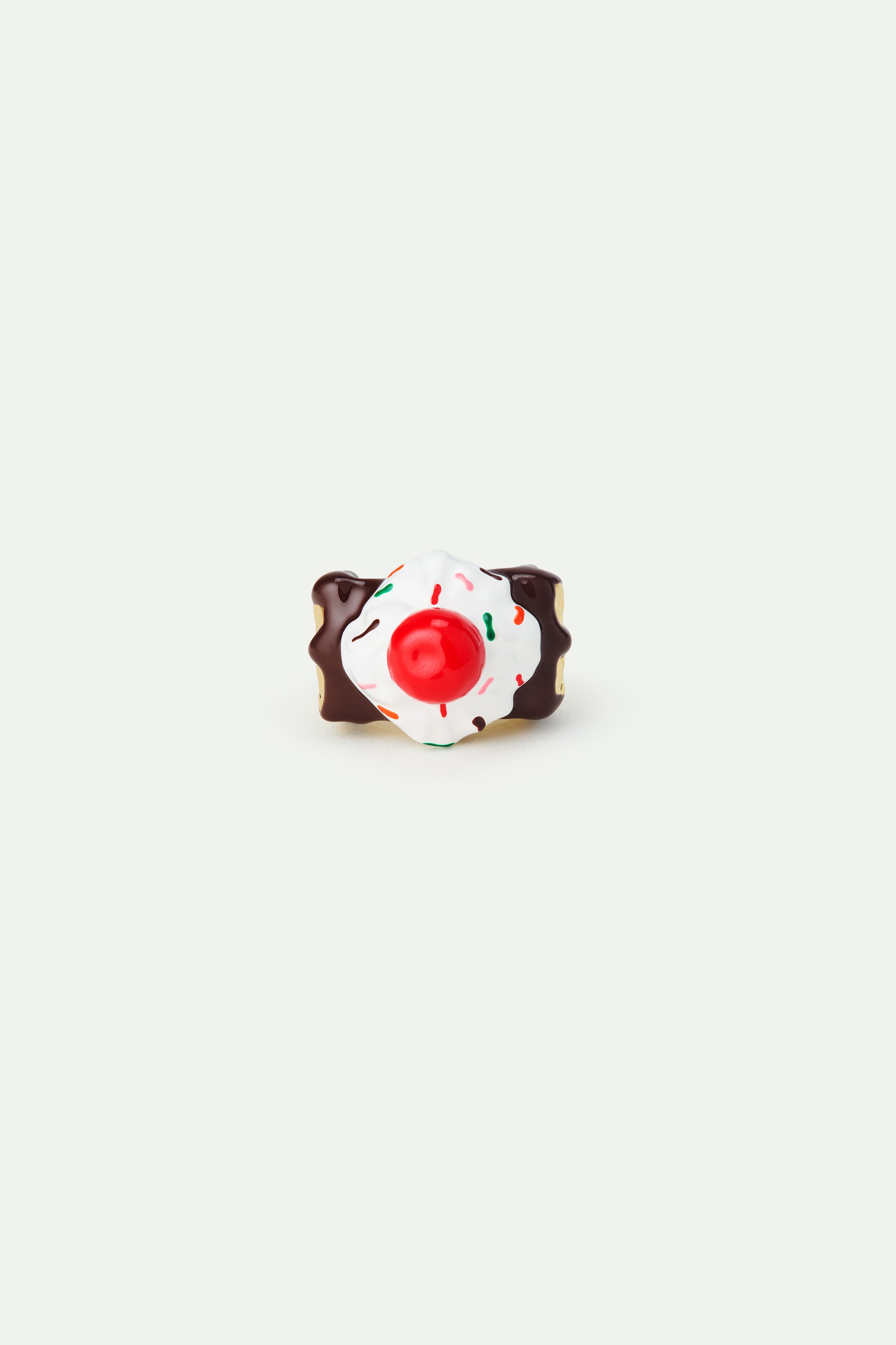 Ice cream sundae cocktail ring