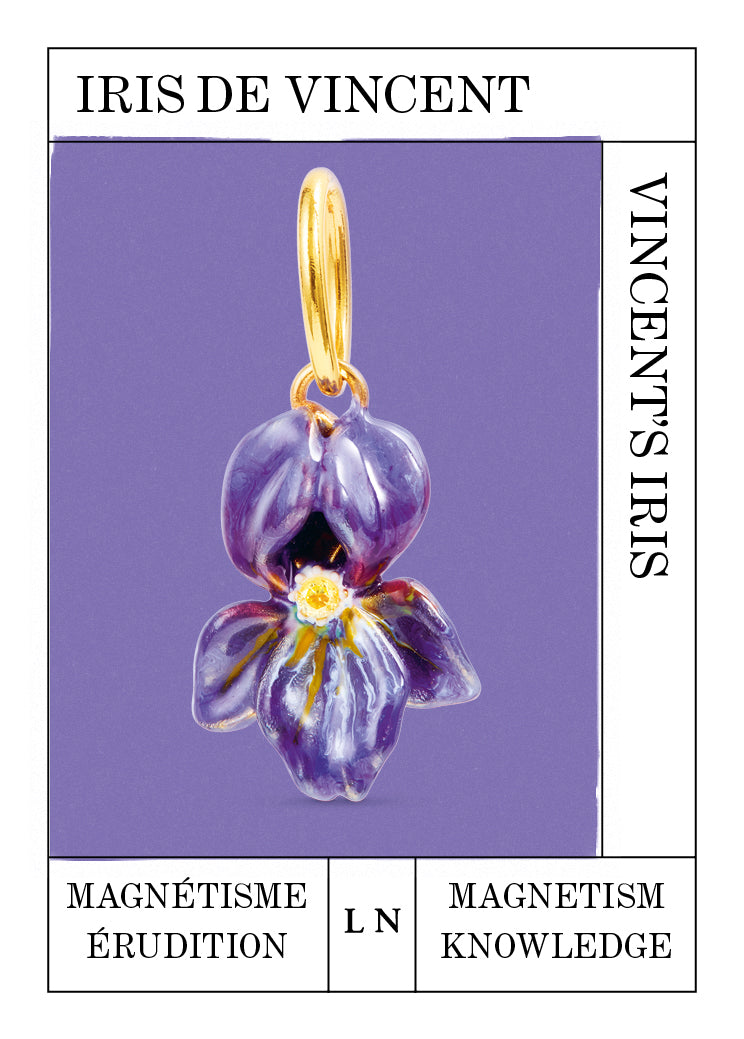 Vincent's Iris pendant, Magnetism and Knowledge