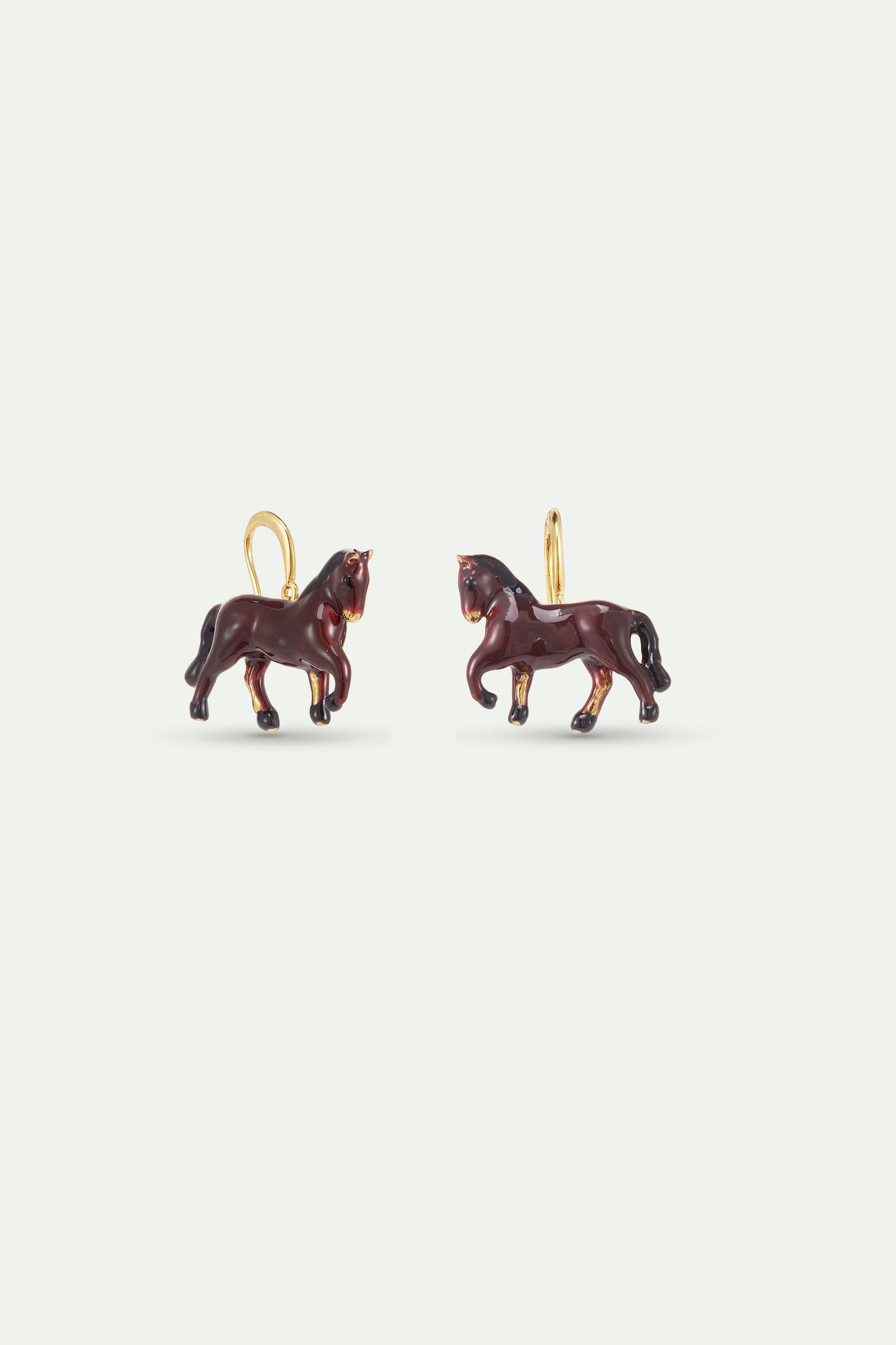 Boucles d'oreilles hook cheval