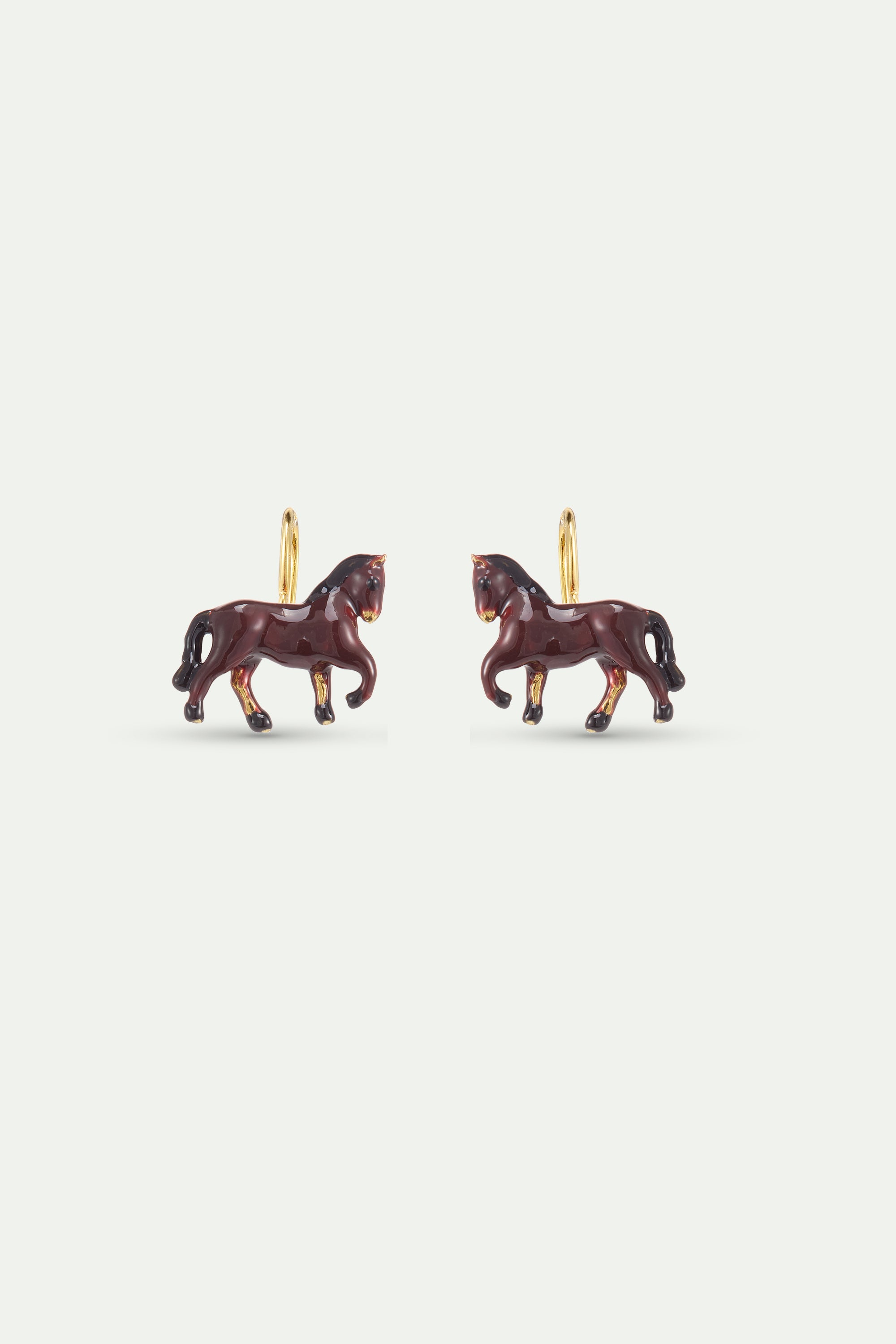 Boucles d'oreilles hook cheval