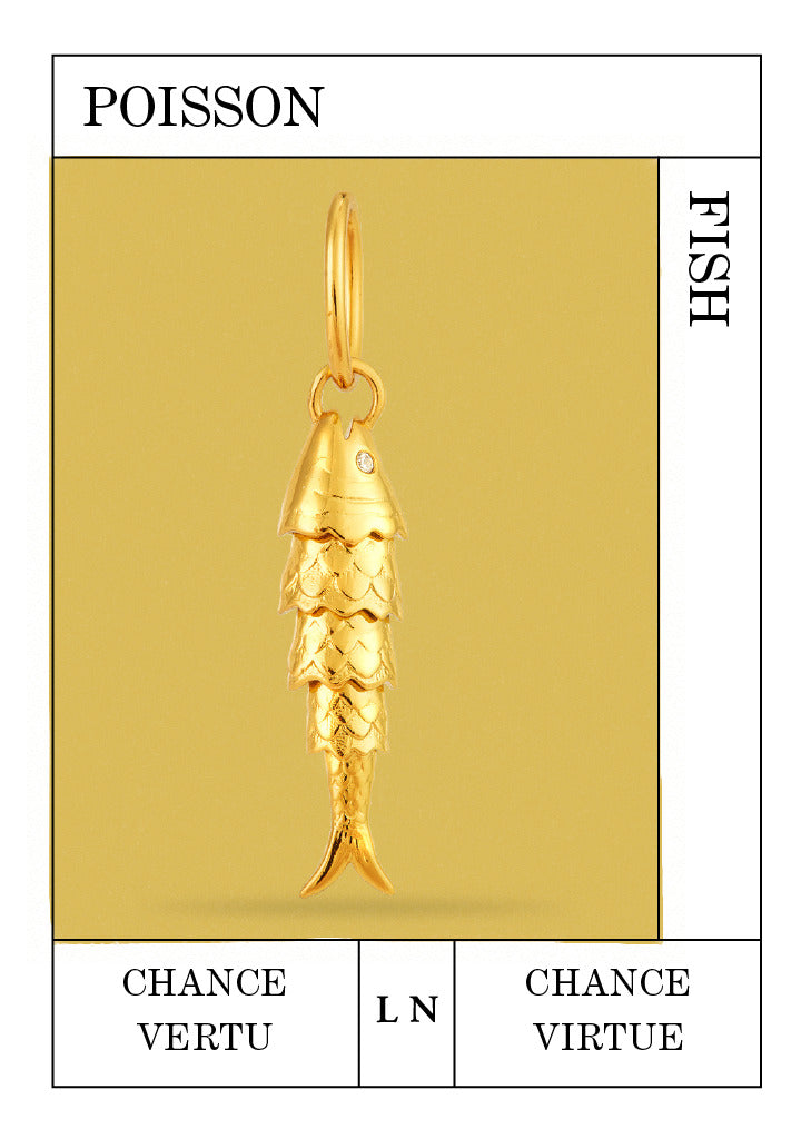 Colgante Pez, Suerte y virtud