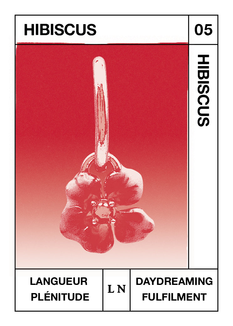 Hibiscus pendant, Daydreaming and Fulfilment - May
