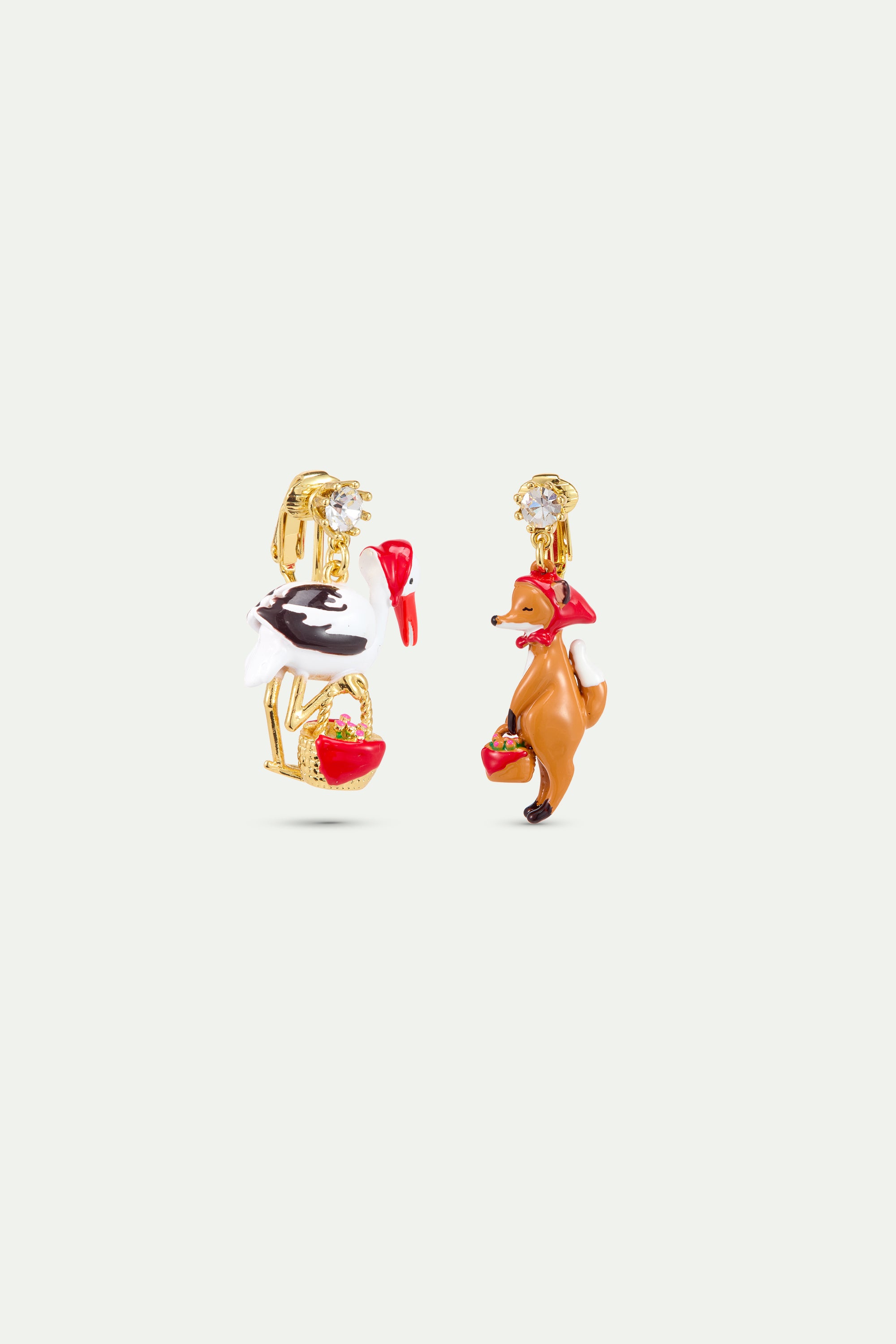 Clip Earrings LES FABLES