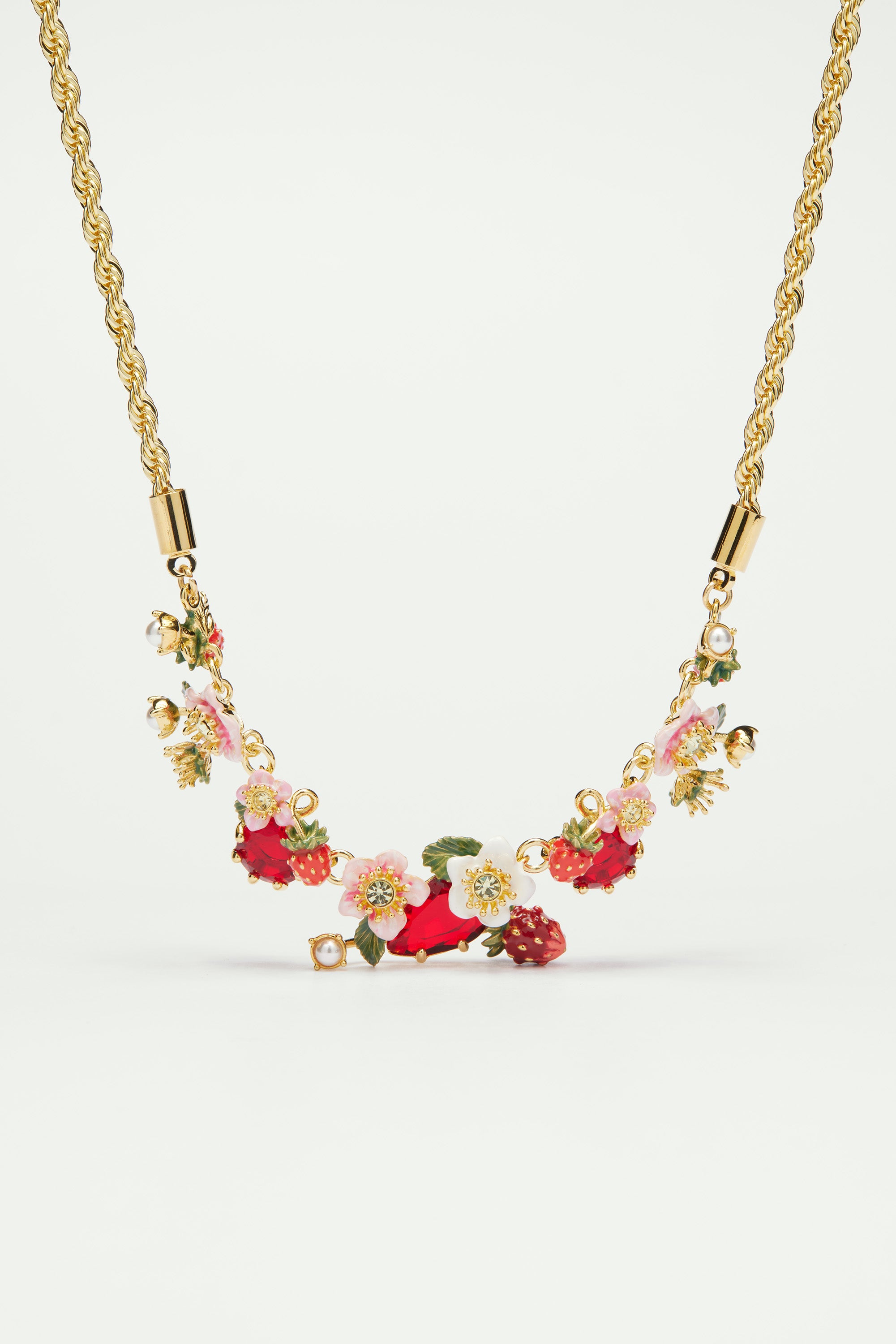 Spring burst statement necklace