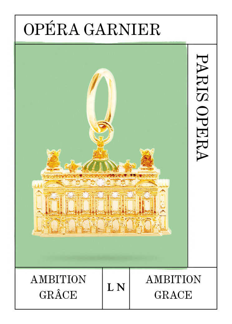Paris Opera pendant, Ambition and Grace
