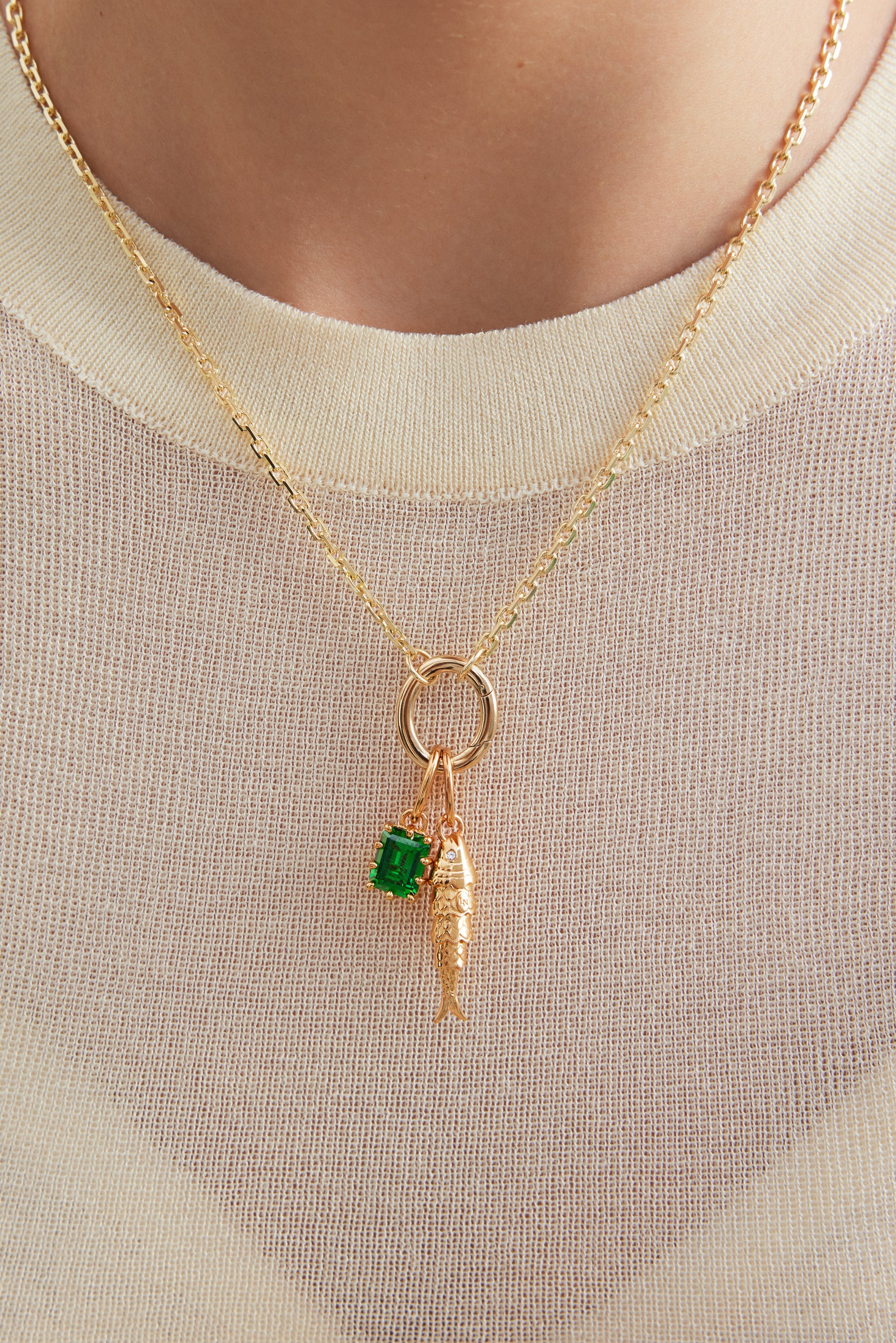 Fish pendant, luck and virtue