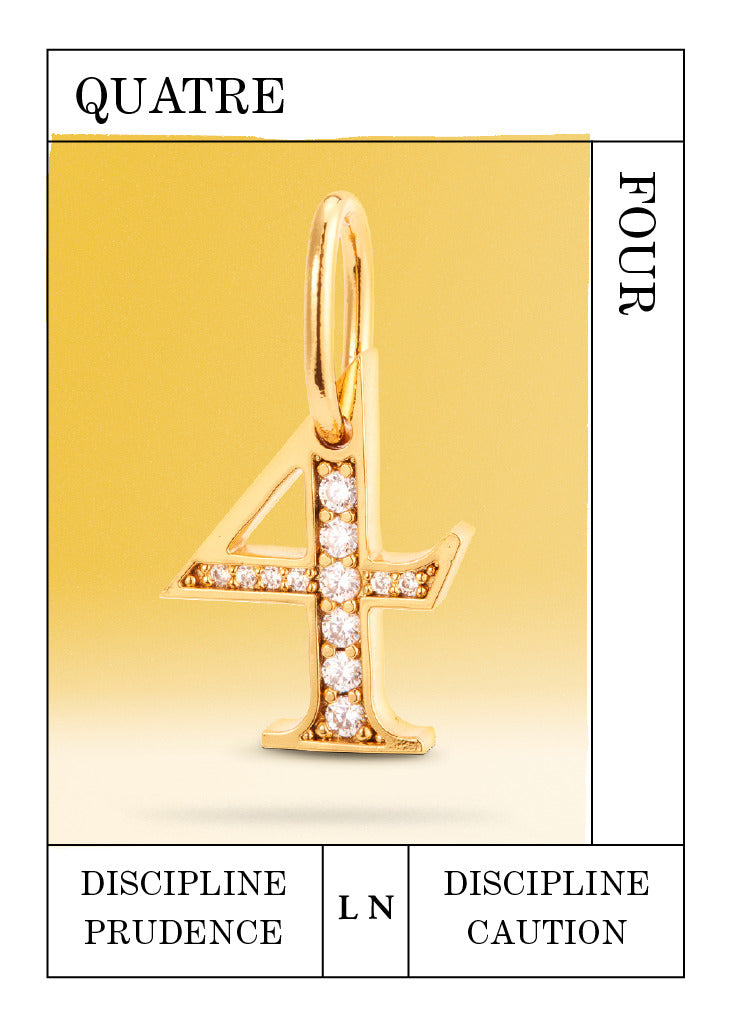 Colgante Número 4, Disciplina y prudencia