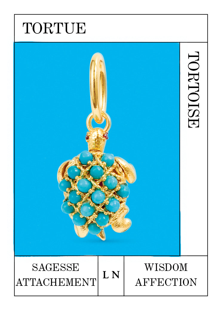 Tortoise Pendant, Wisdom and Affection