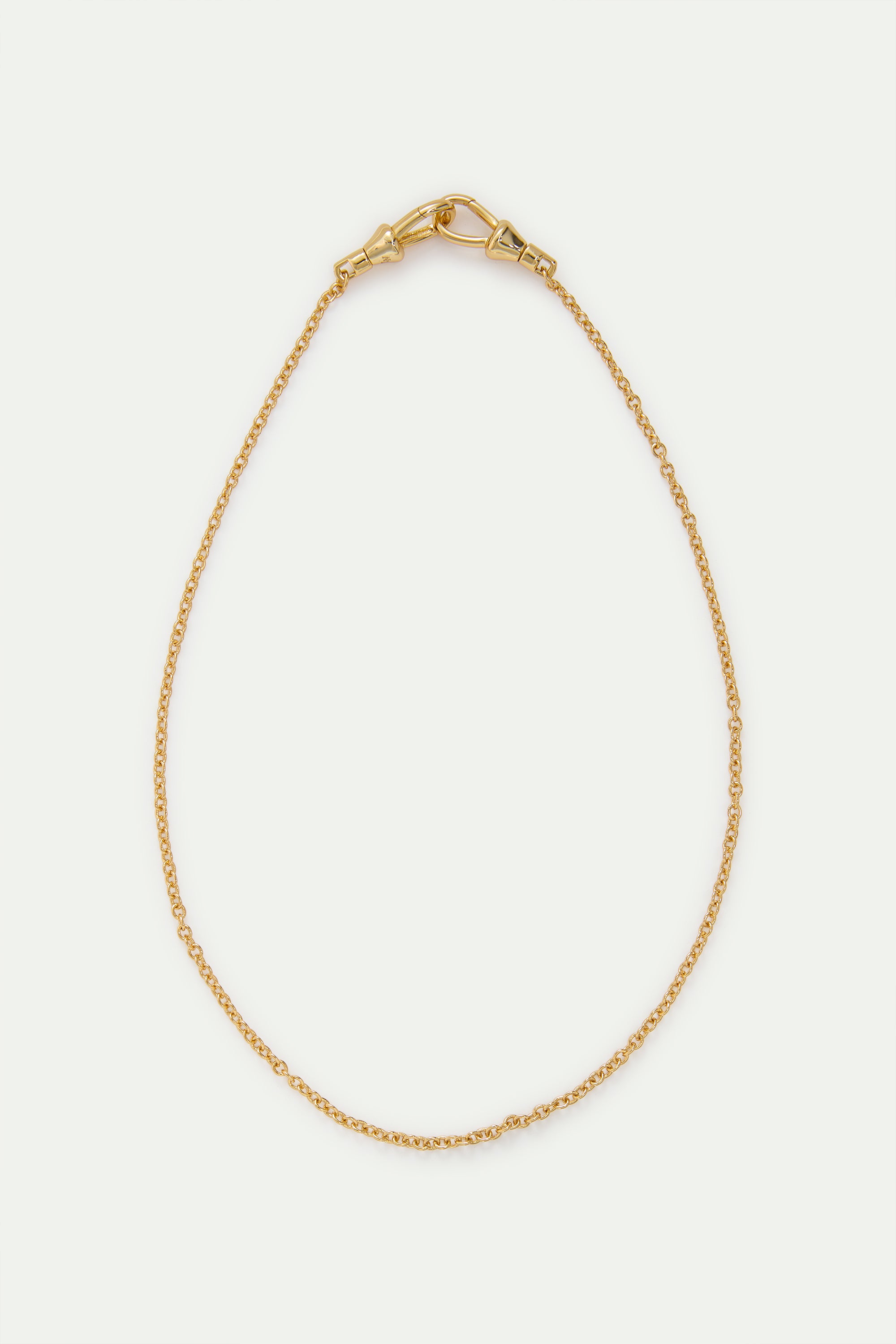 Collar de cadena fina de eslabones forçat