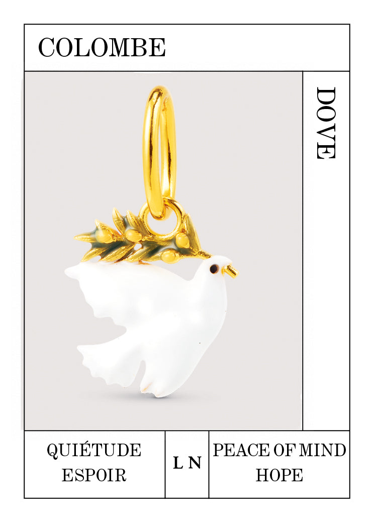 Dove Pendant, Serenity and Hope