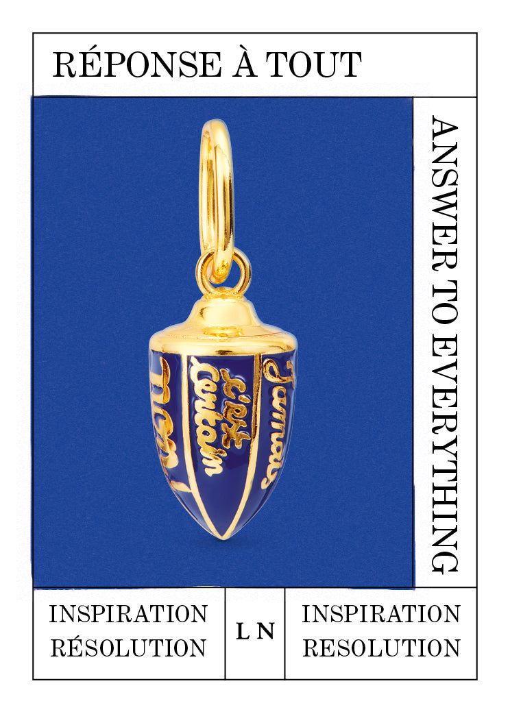 Answer To Everything Pendant, Inspiration and Resolution