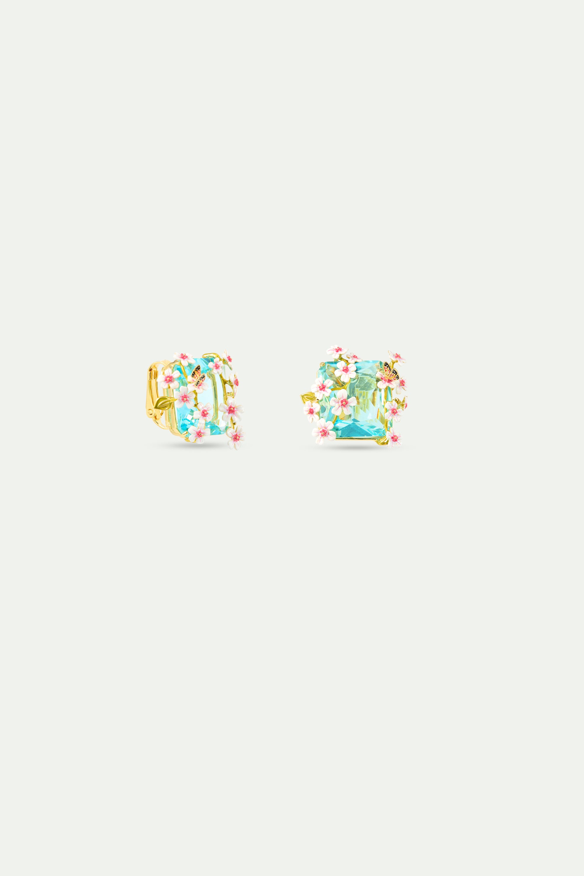 Clip Earrings DELICATE FLORAISON