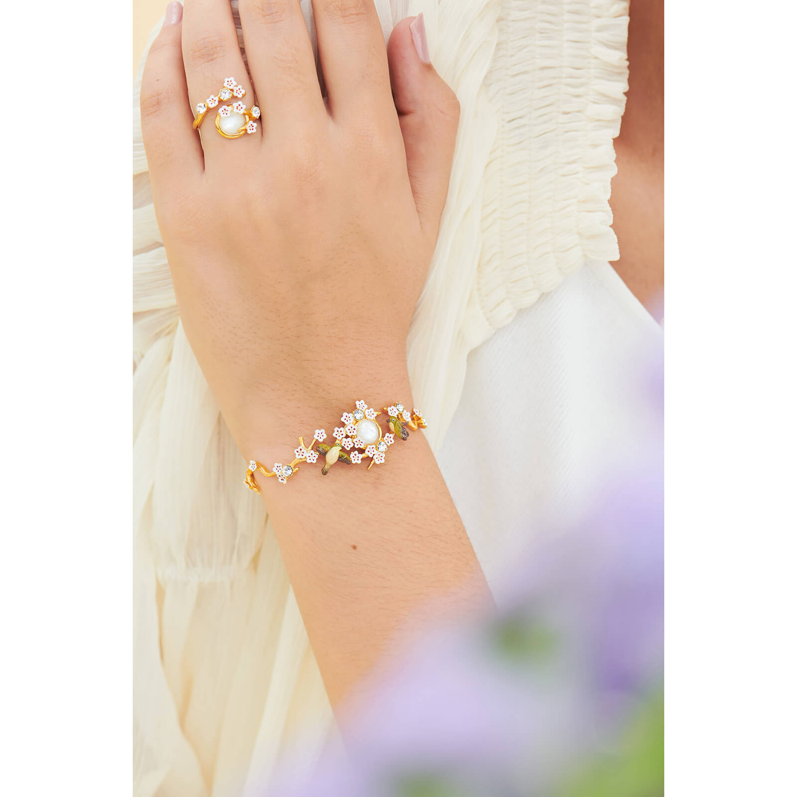 Cuff Bracelet HANAMI size S