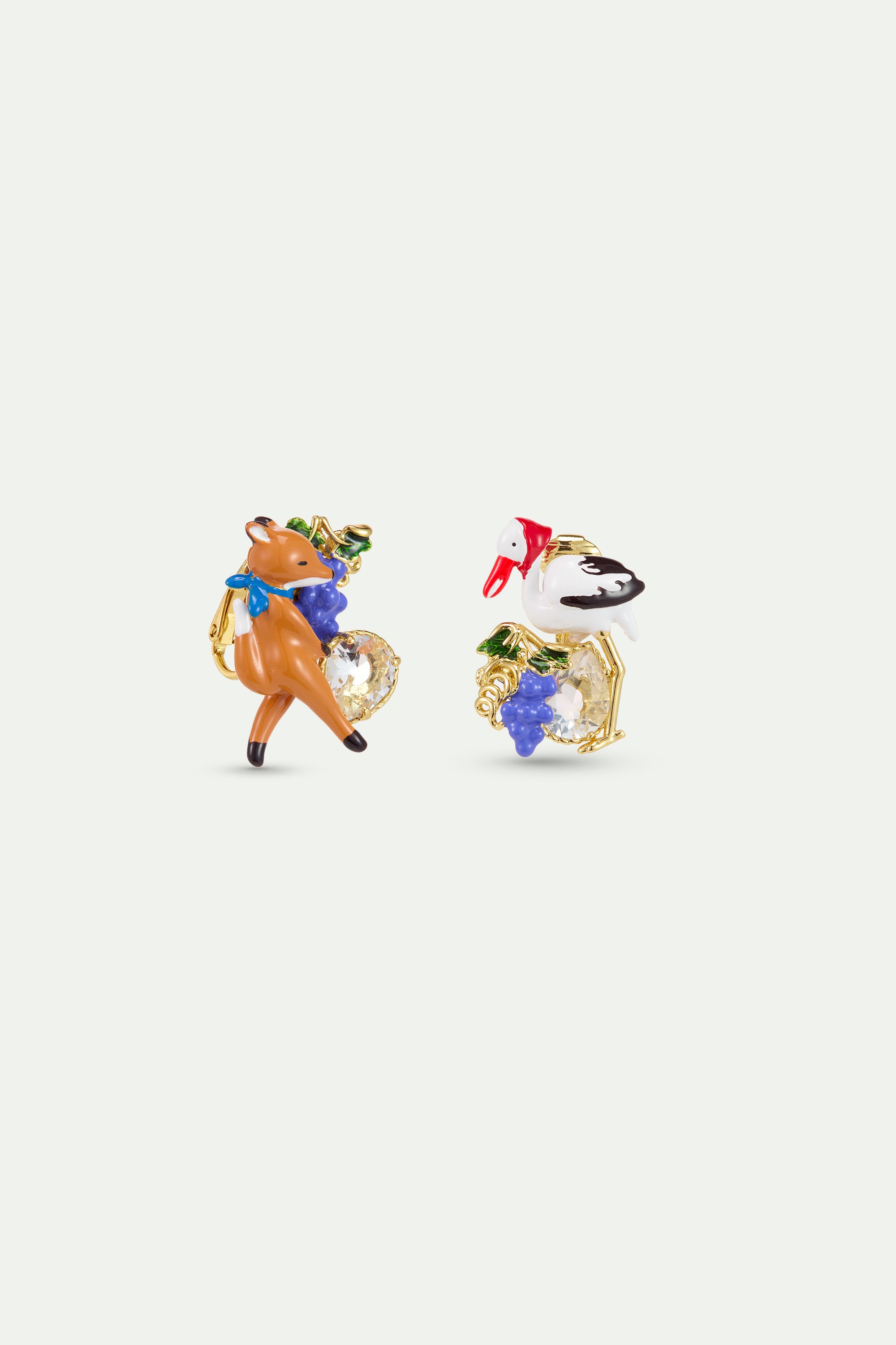 Clip Earrings LES FABLES