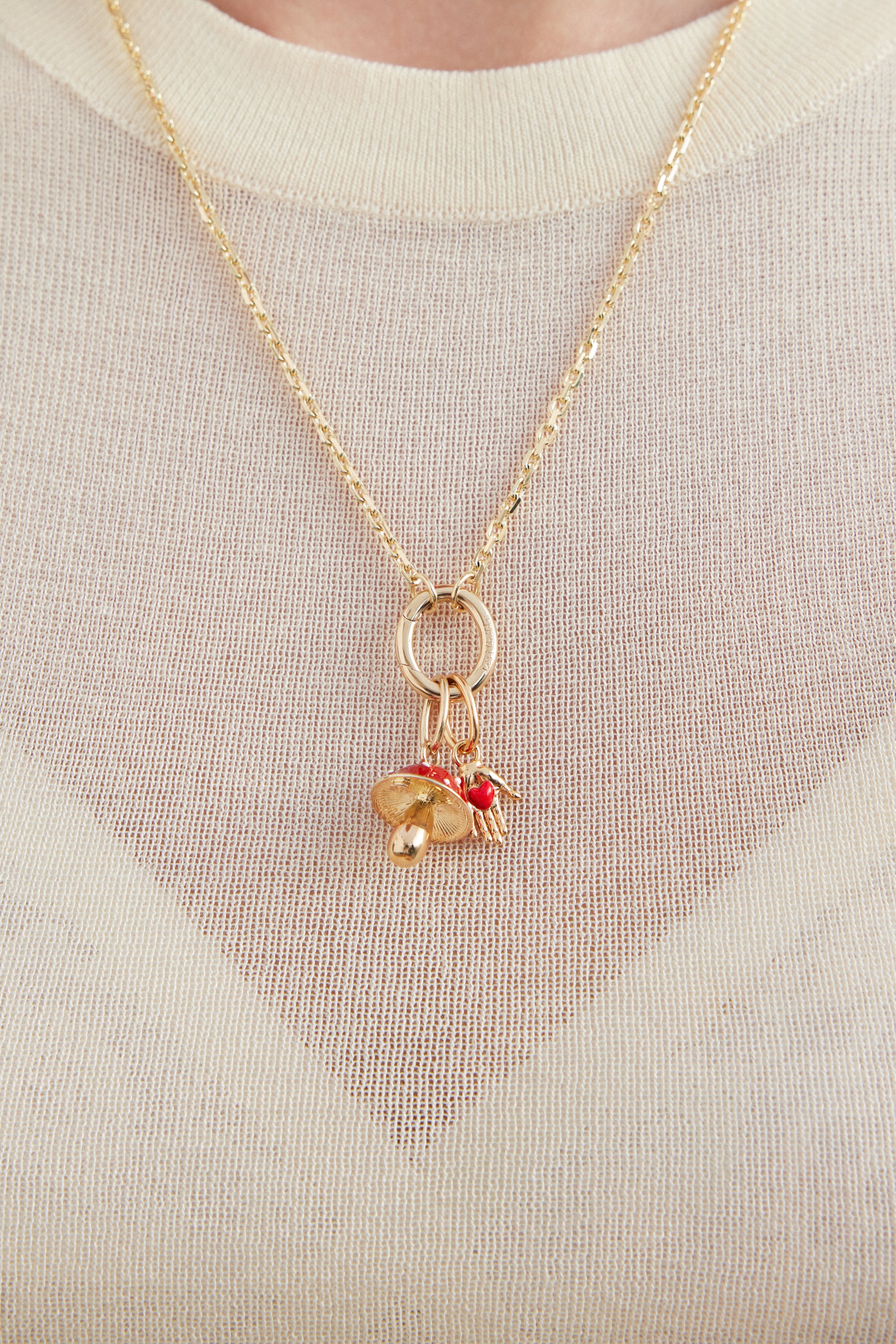 Mushroom pendant