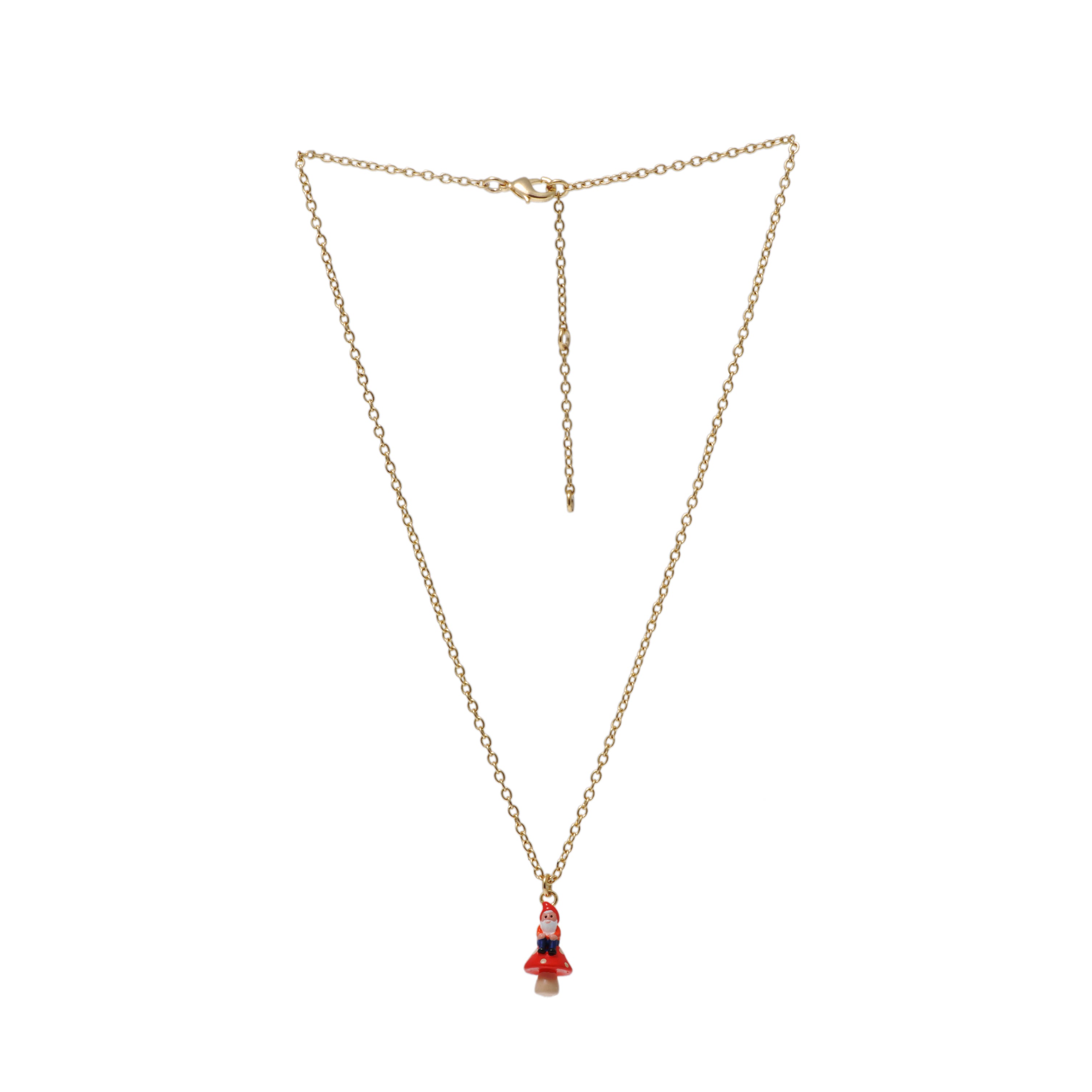 COLLIER BLANCHE NEIGE GOLD