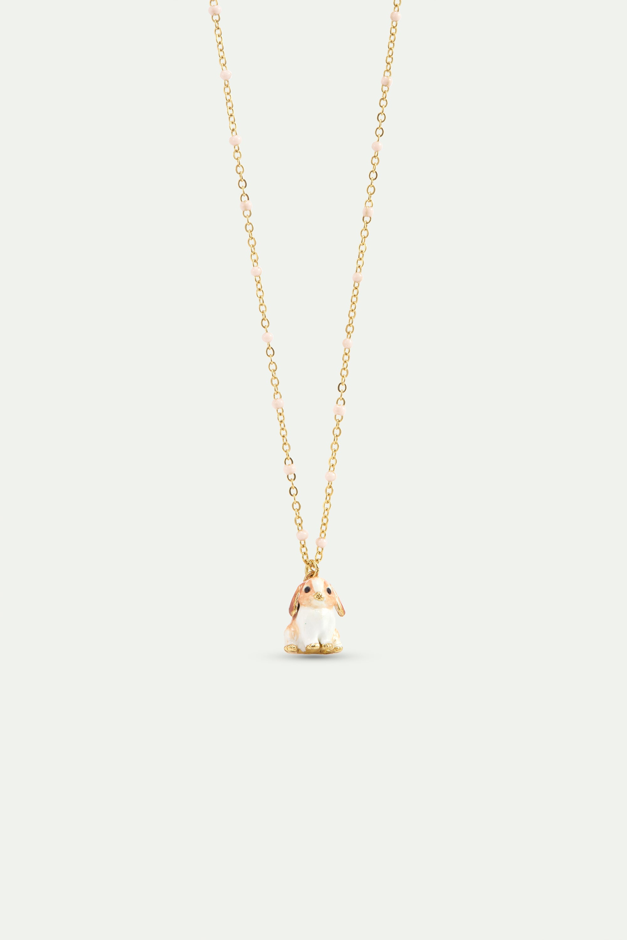 Collier pendentif lapin bélier