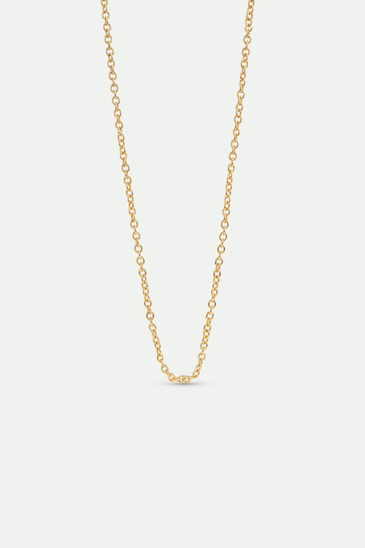 Collar de cadena fina de eslabones forçat