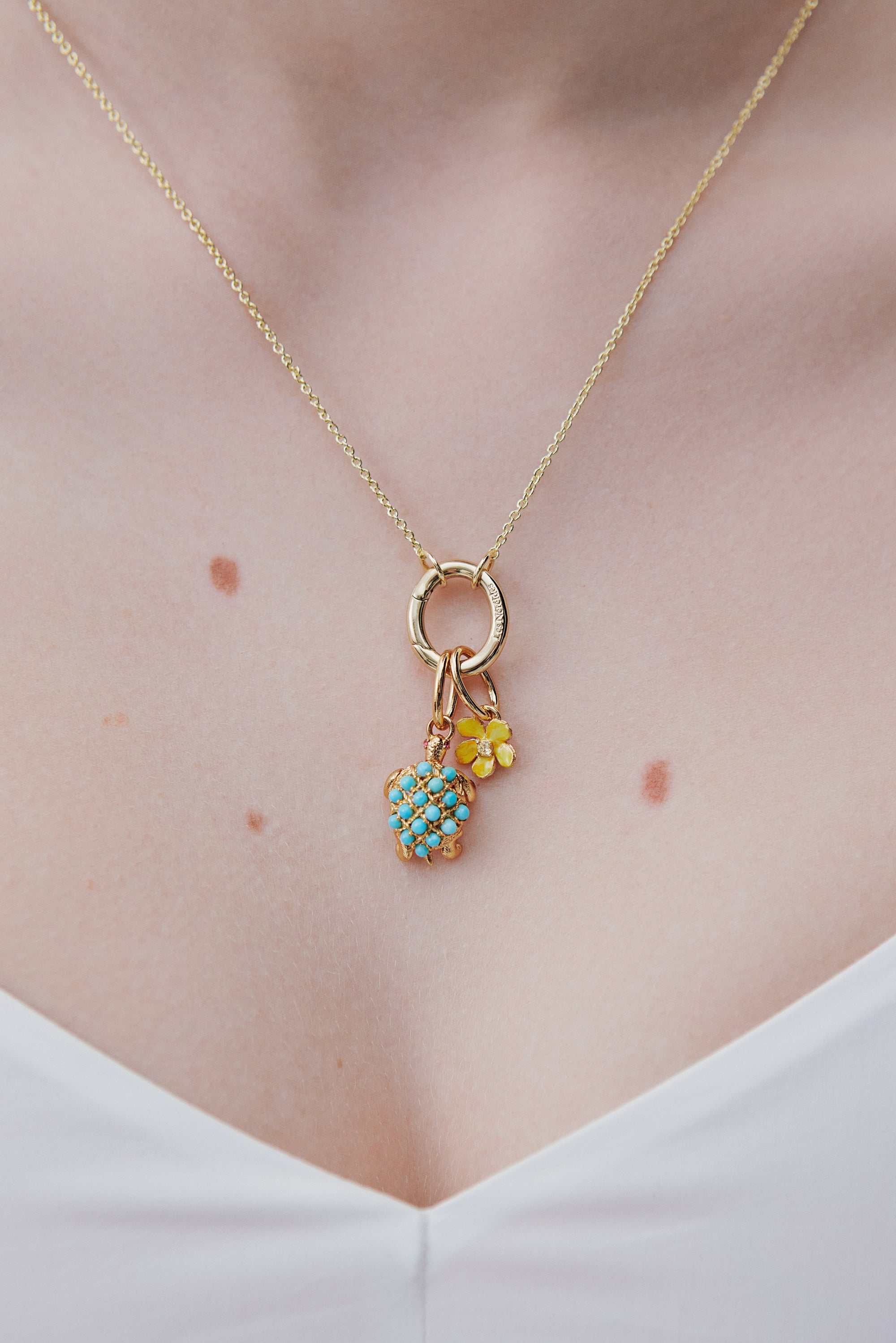 Buttercup pendant, Candour and Delight - April