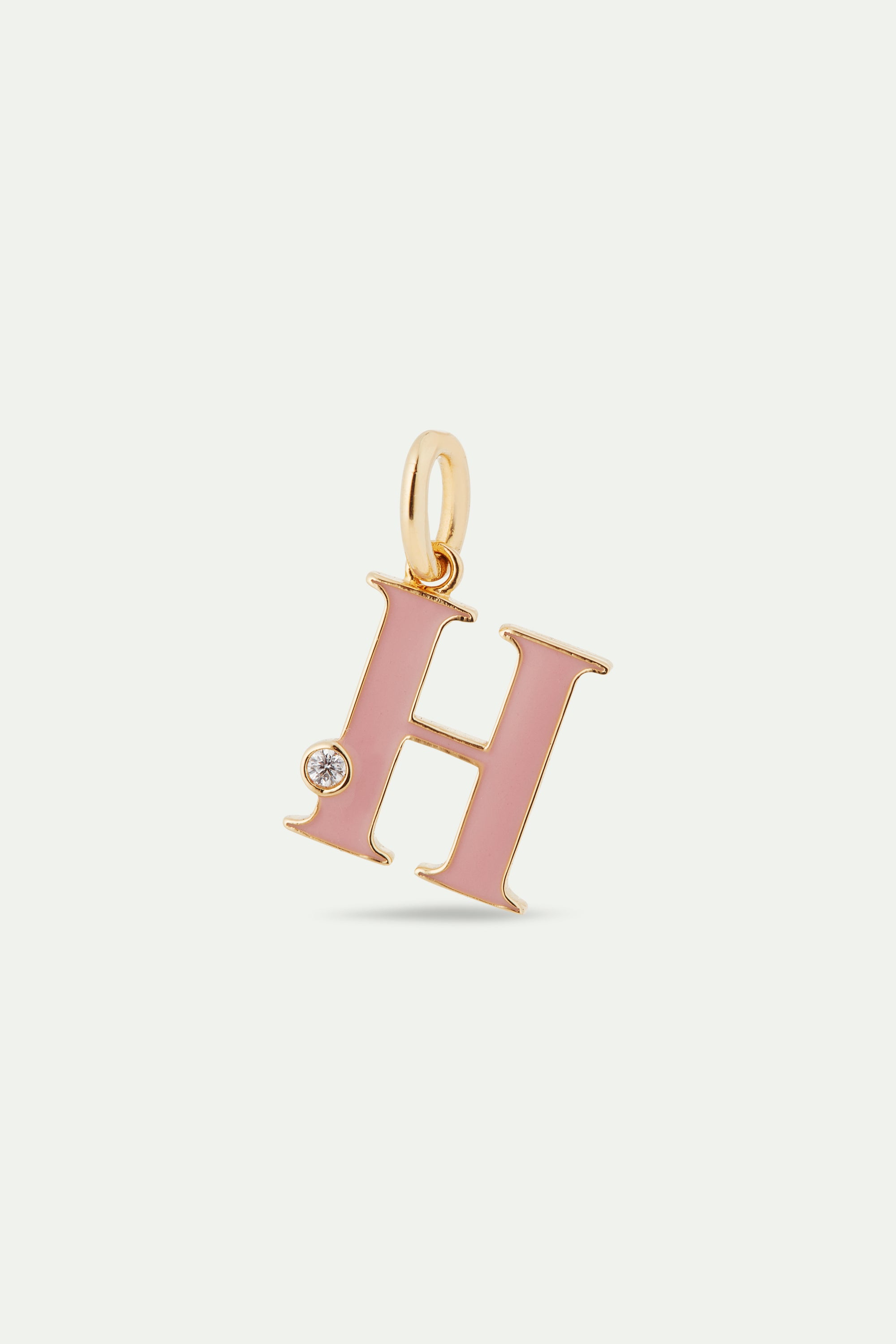 Letter H pendant necklace