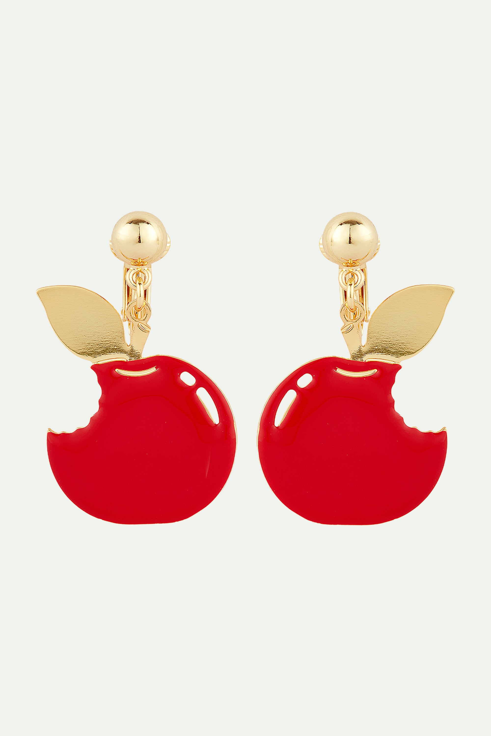 Poisoned apple post earrings