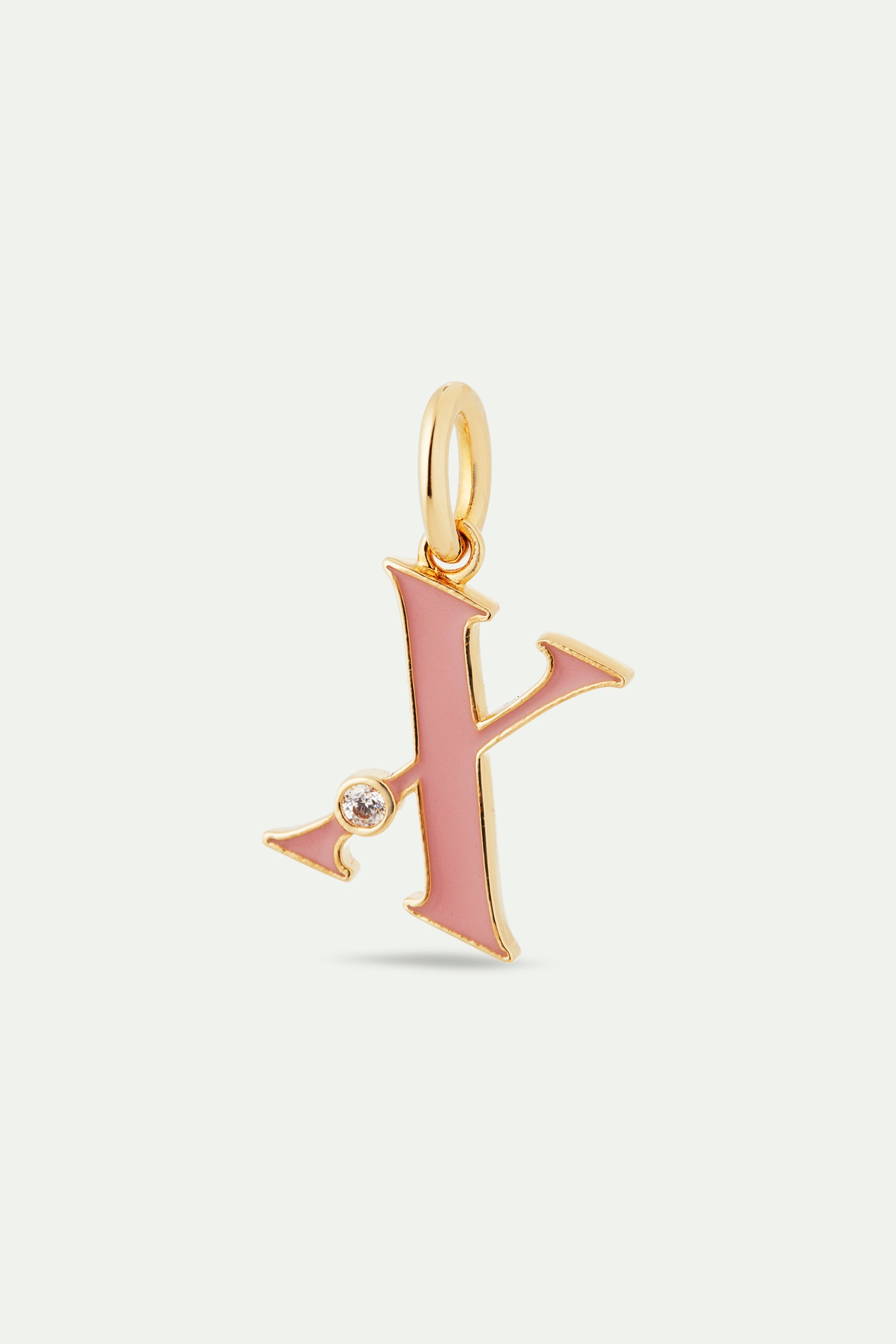 Letter X pendant necklace