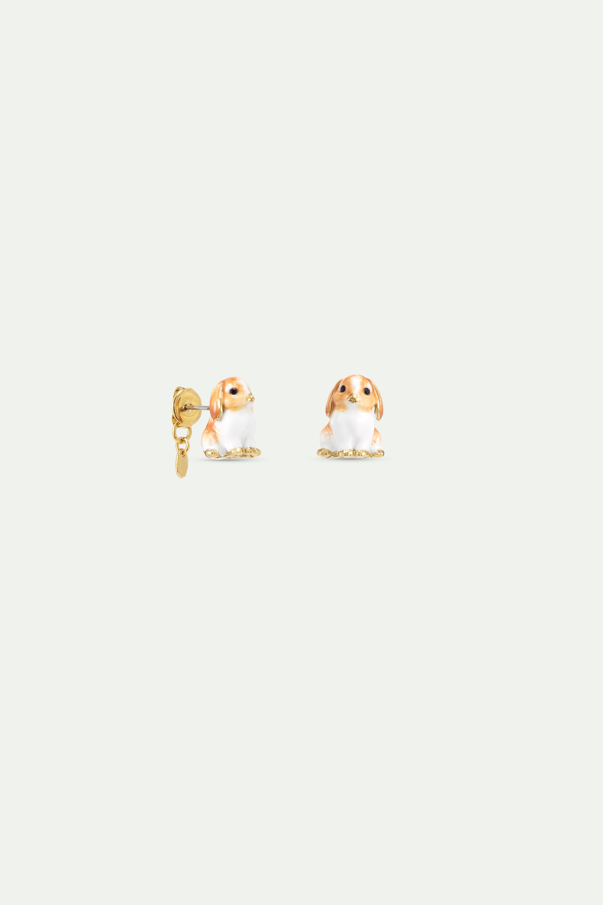 Clip Earrings rabbit LES NEREIDES LOVE ANIMALS