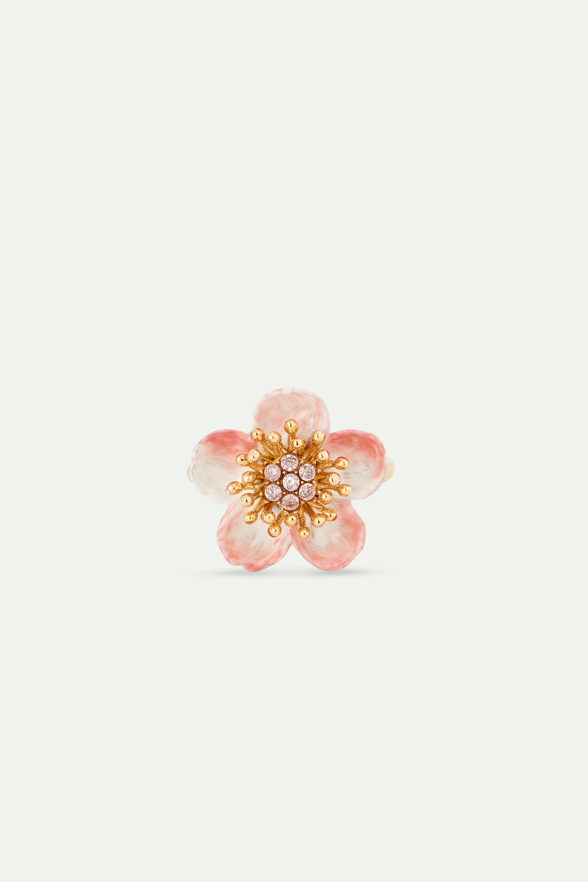 Apple blossom cocktail ring