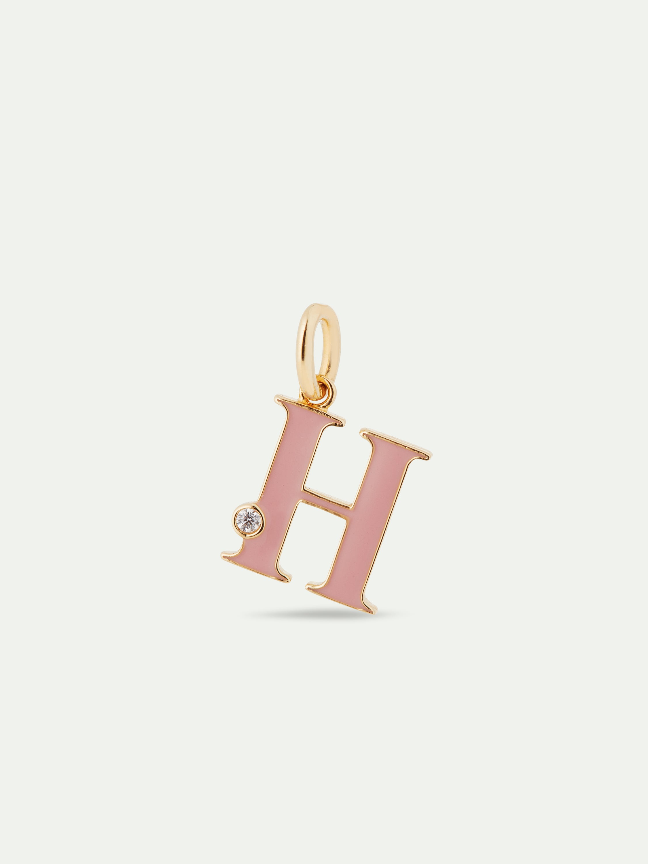 Letter H pendant necklace