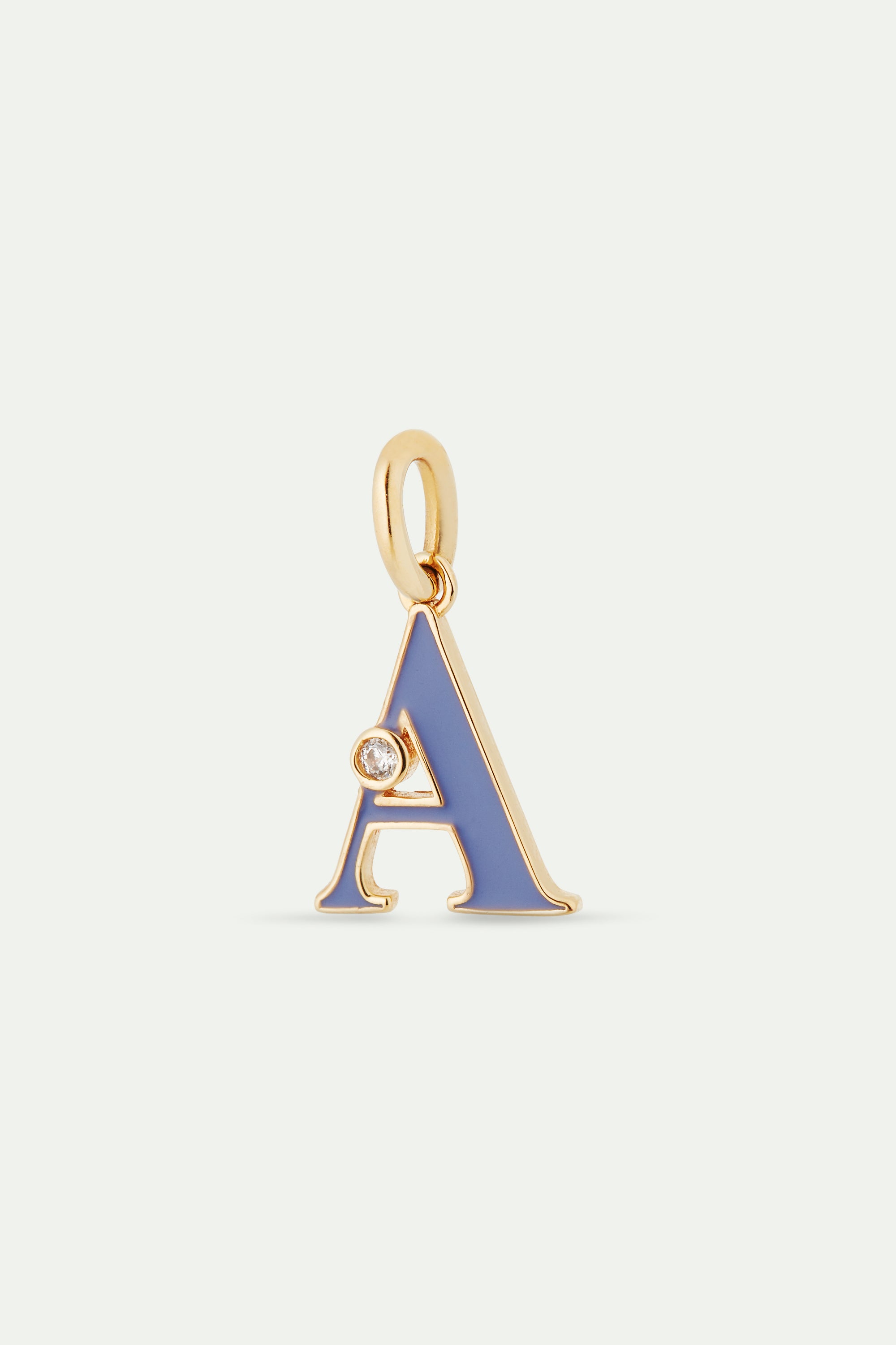 Letter A pendant necklace