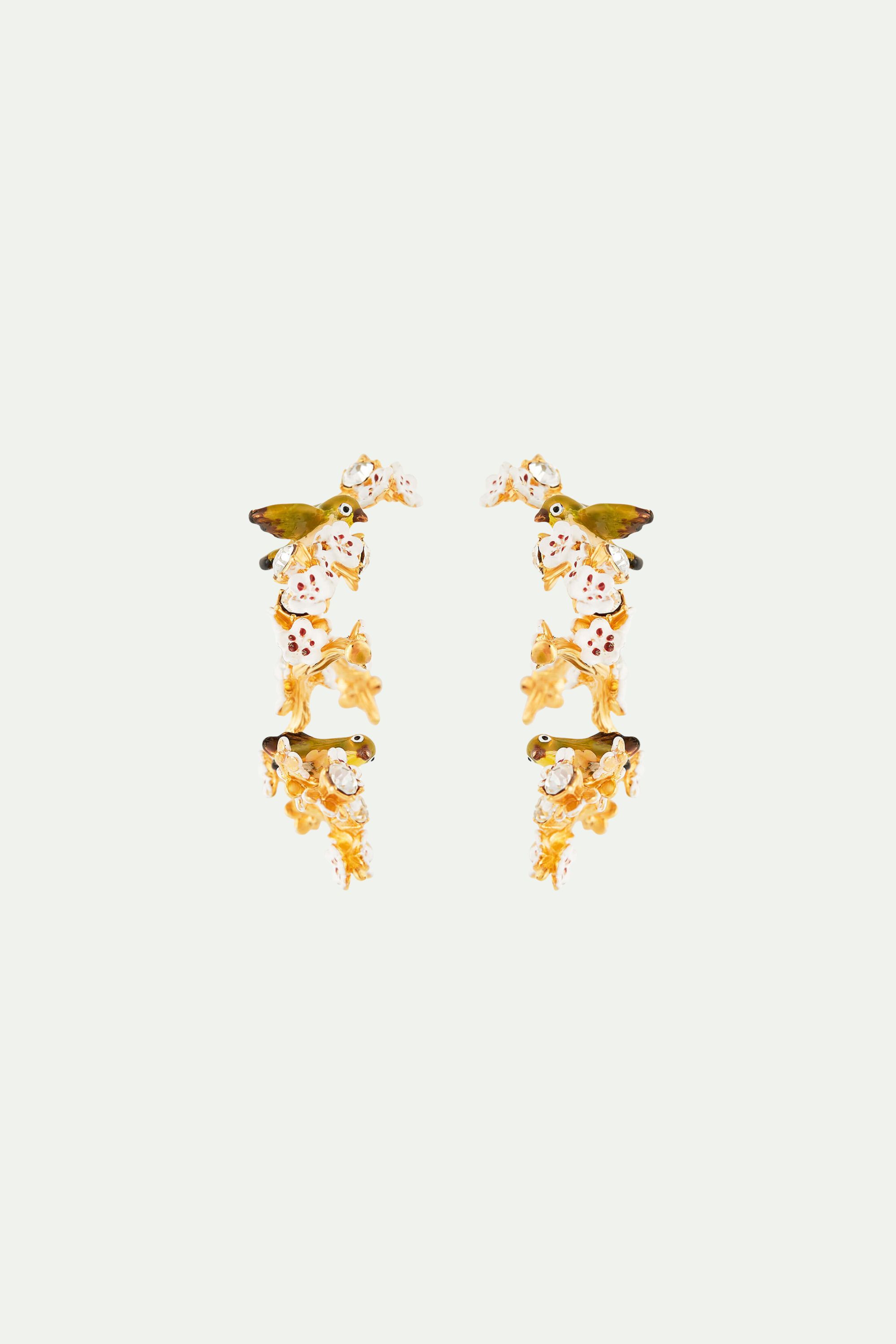 Post Earrings HANAMI