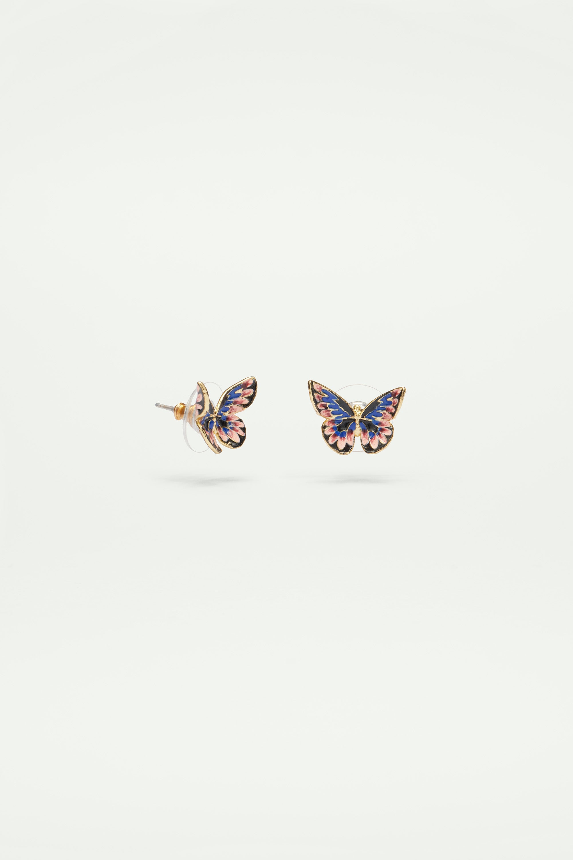 Japanese Emperor butterfly earrings