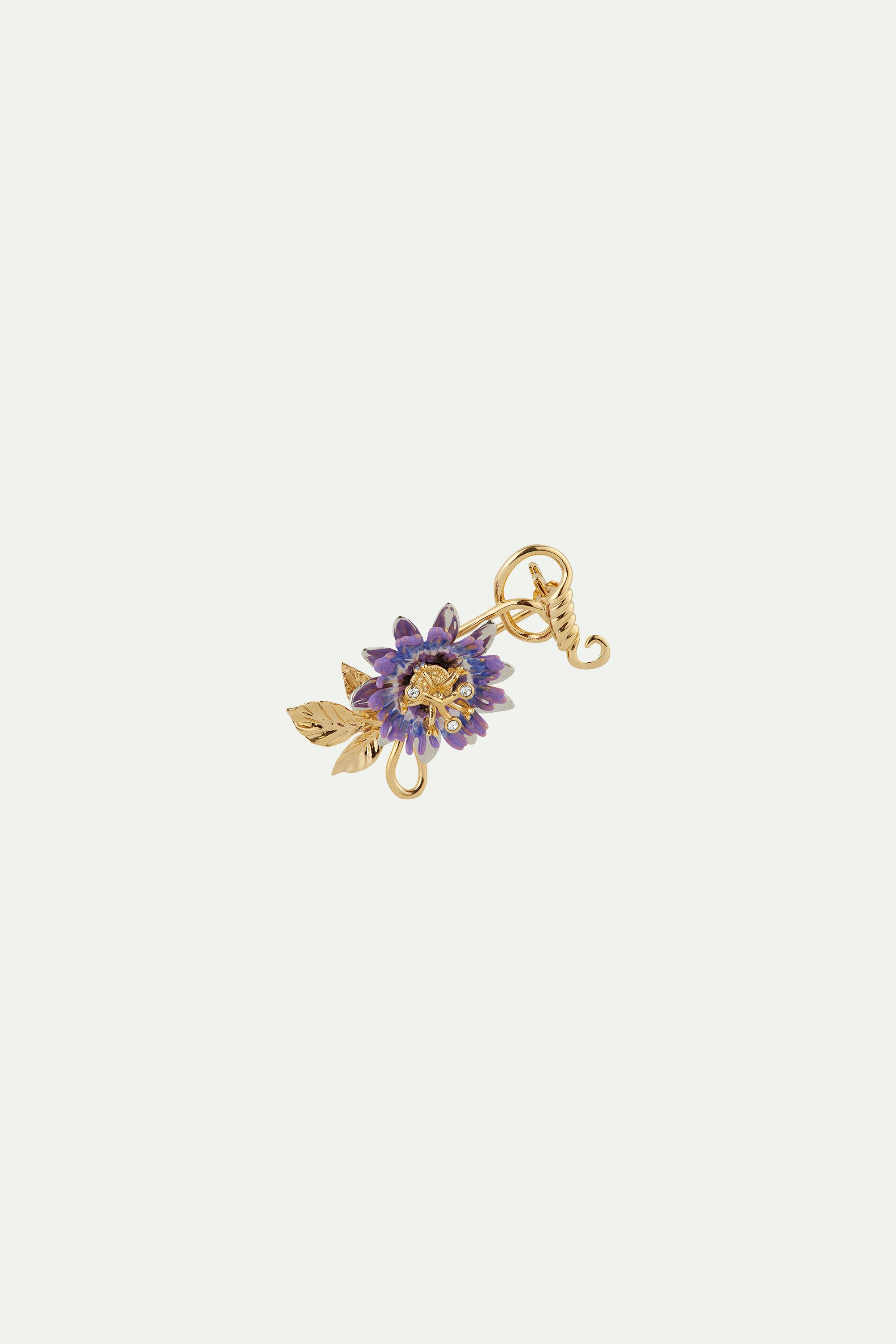 Passionflower brooch