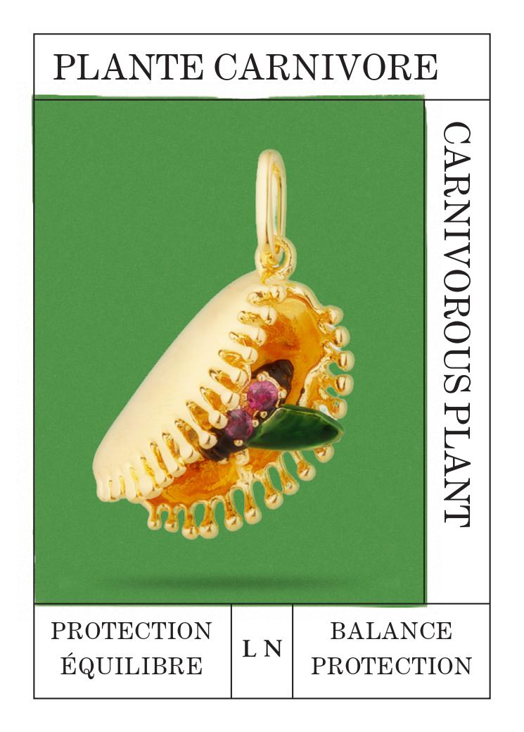 Carnivorous plant pendant