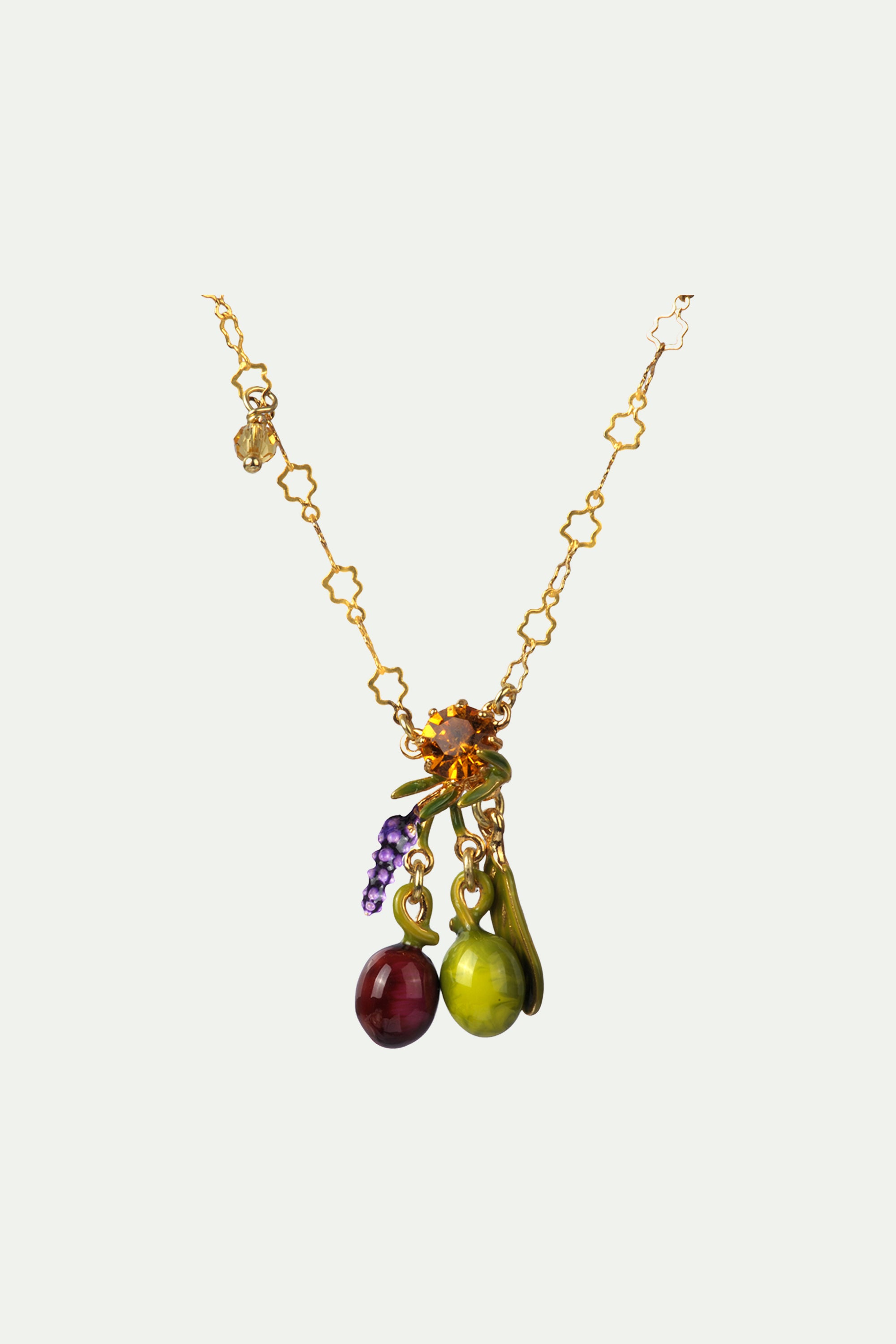 Necklace 40+4cm JARDINS DE PROVENCE Little olive