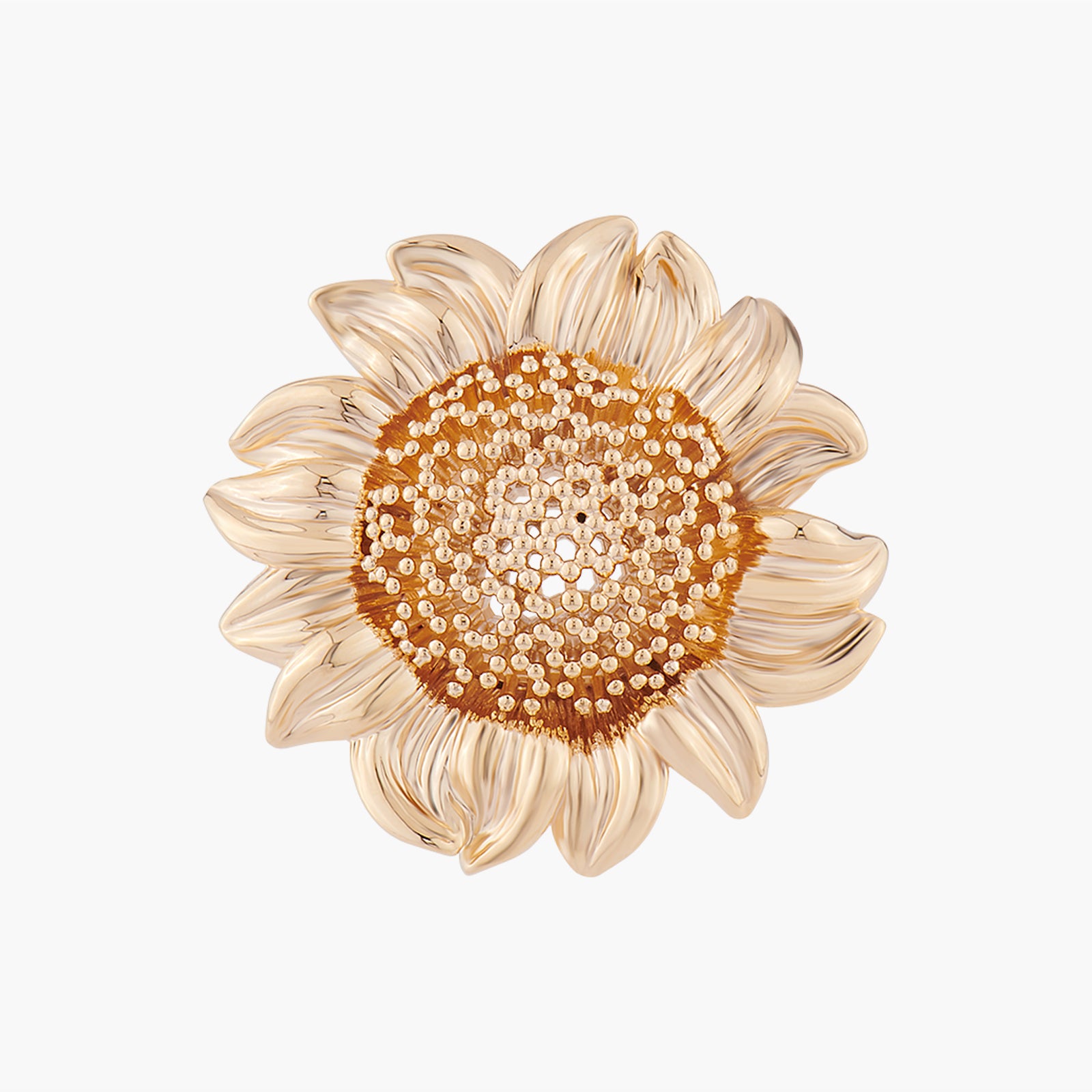 Anillo de Coctel Girasol