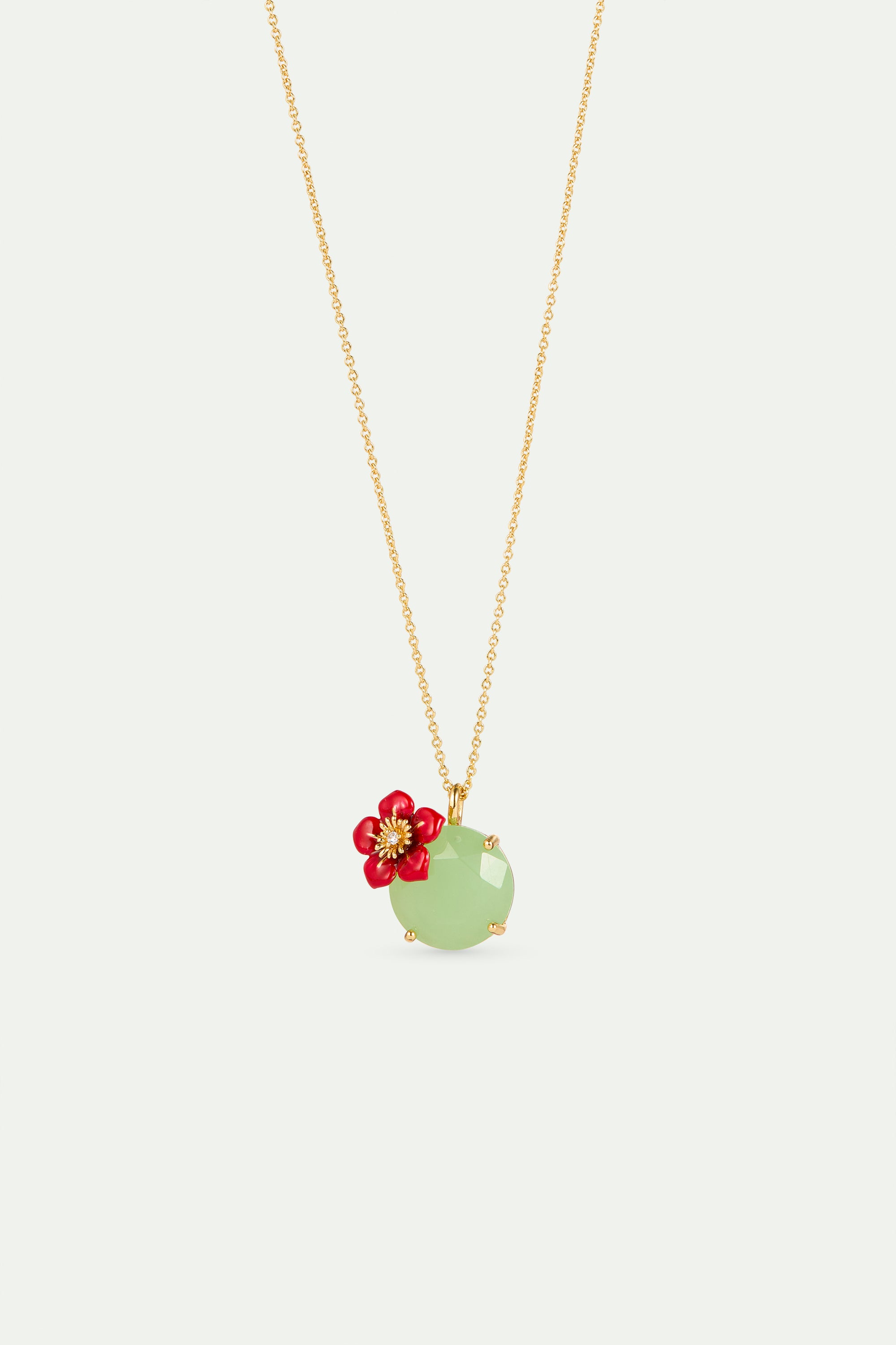 Necklace FLEUR DE JADE