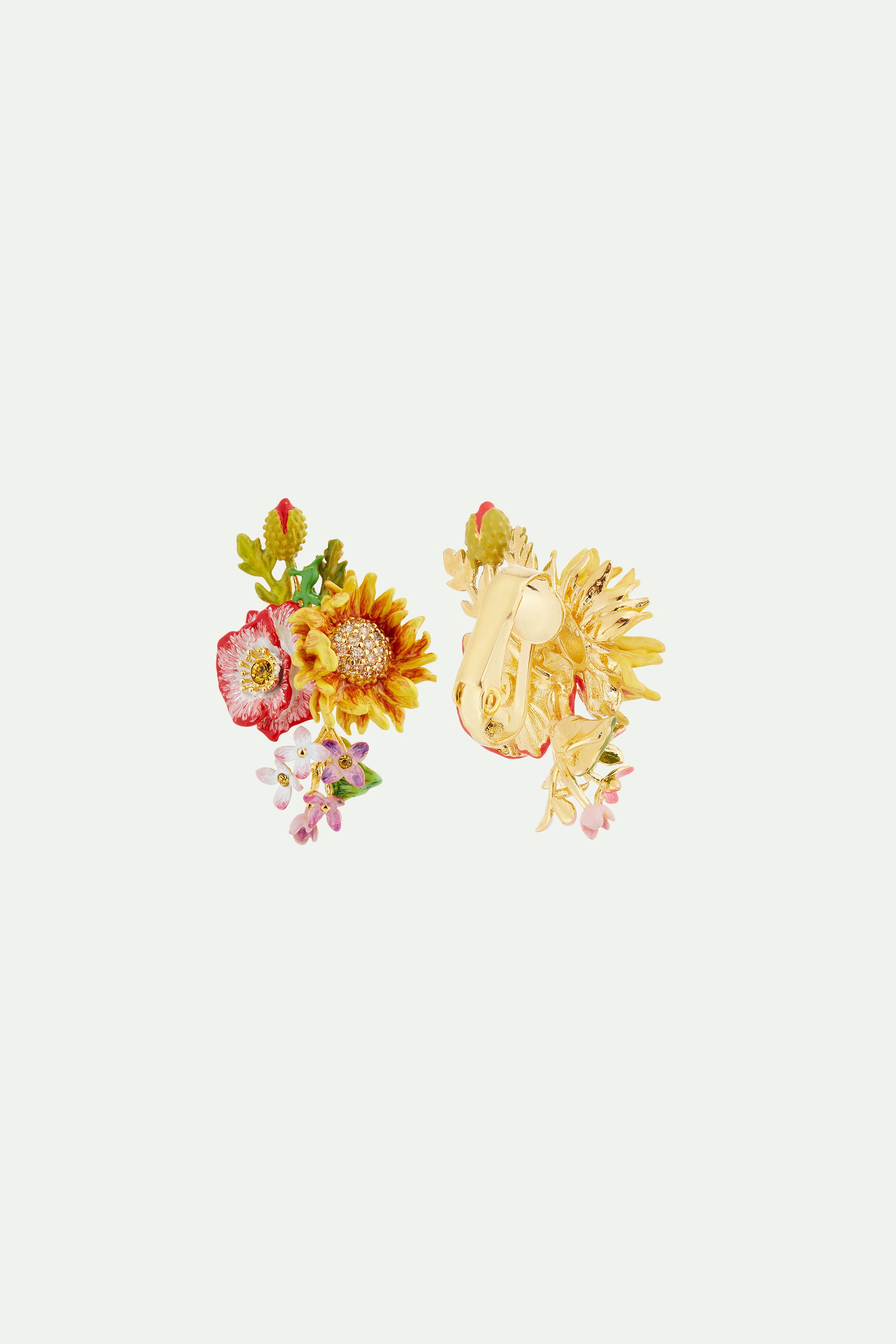 Wildflower post earrings