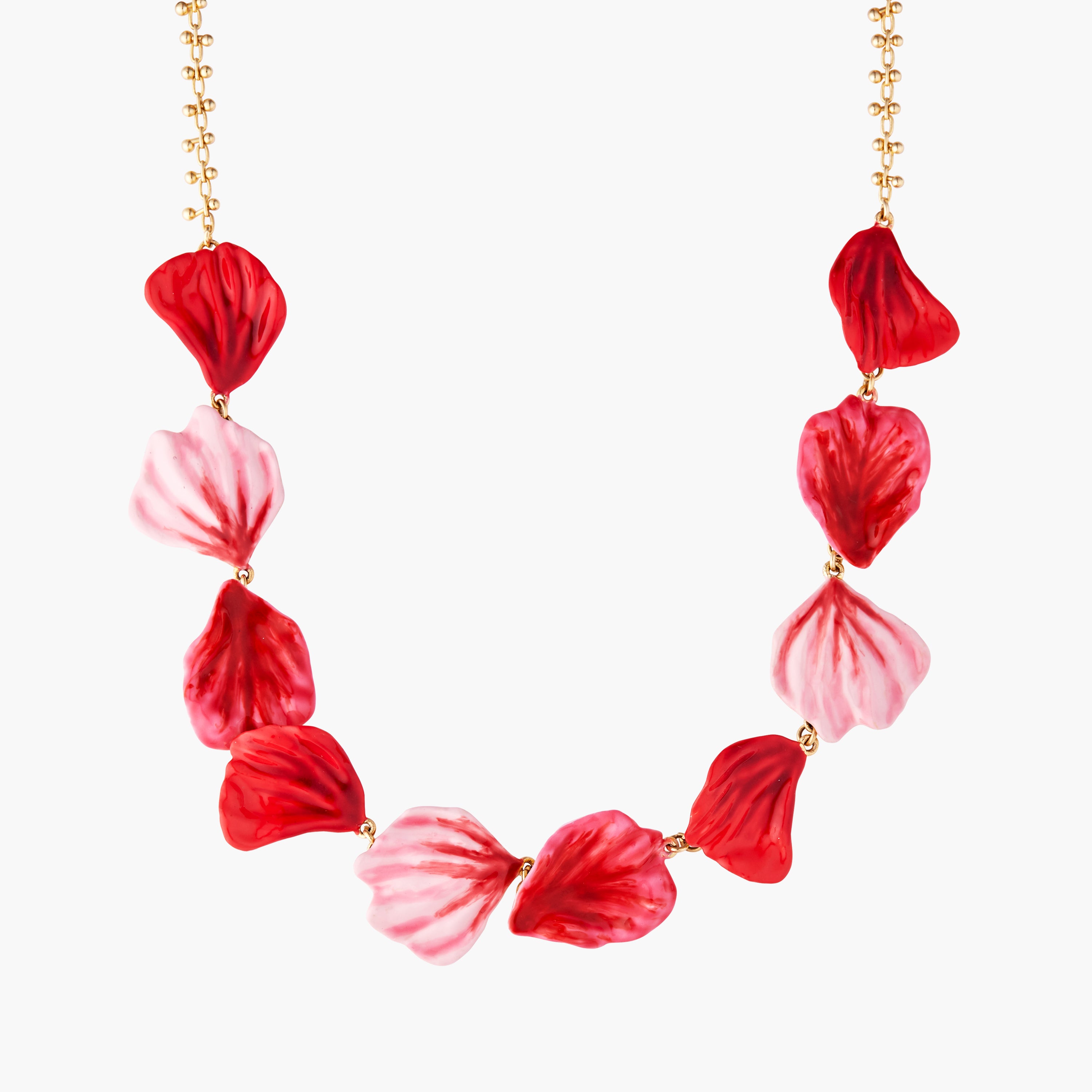 Rose Petals Collar Necklace