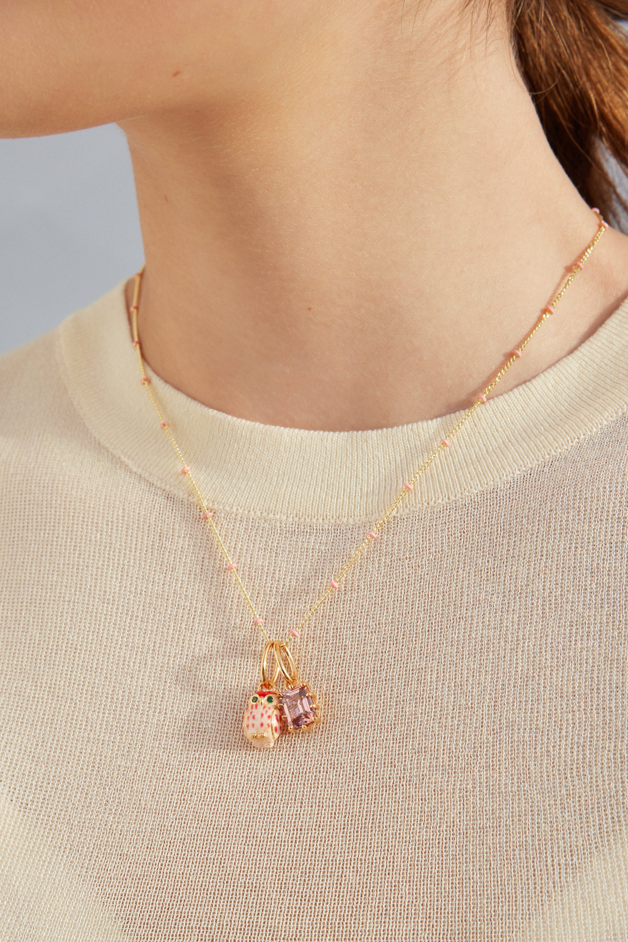 Twilight Parma stone pendant, Protection and Potential - February