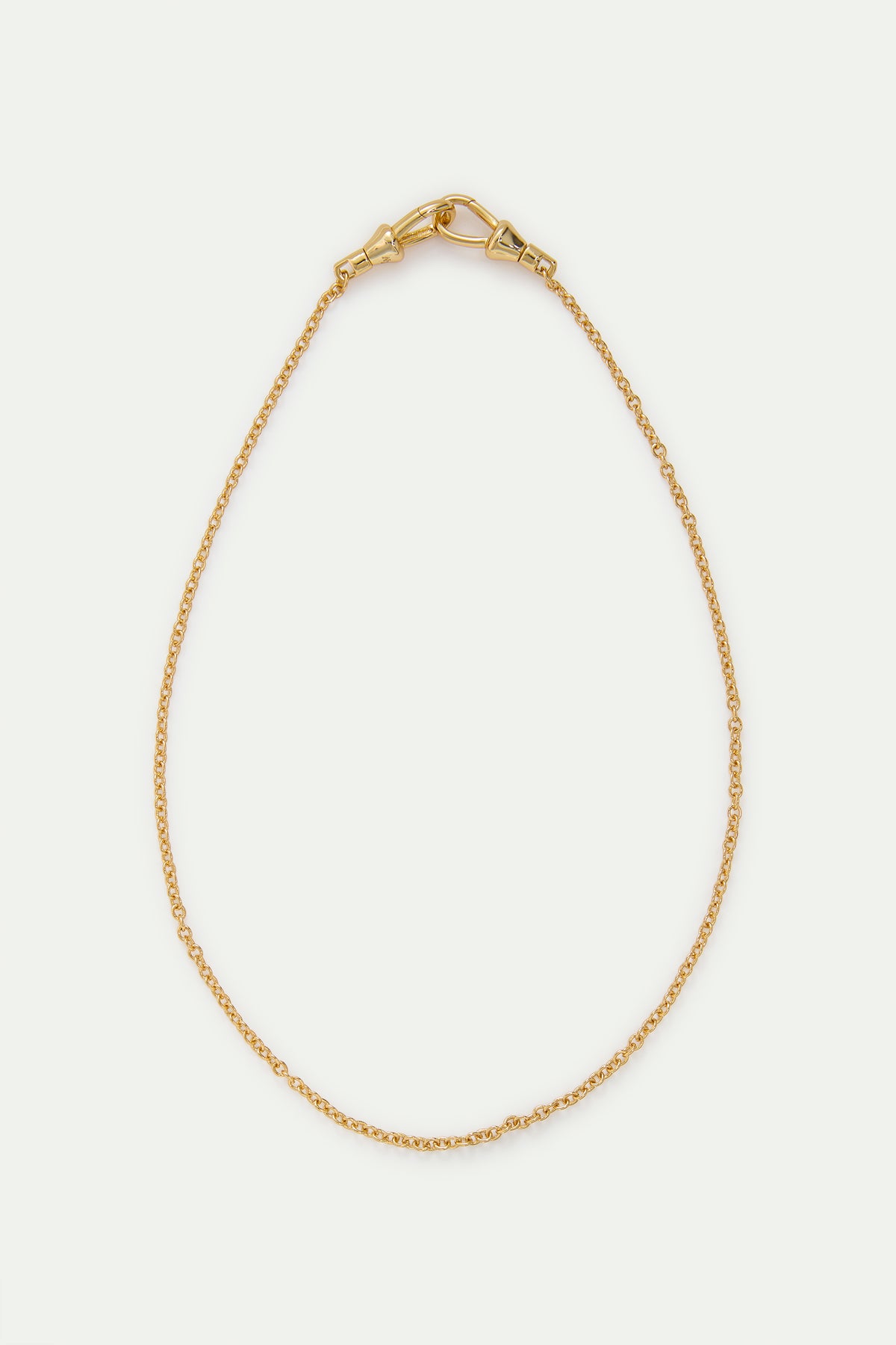 Collar de cadena fina de eslabones forçat