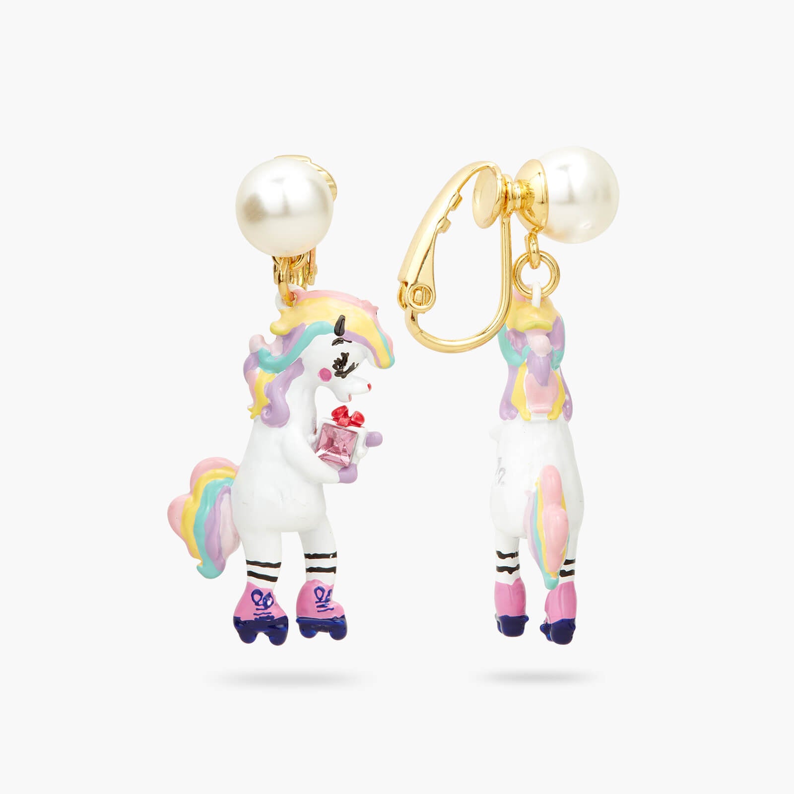 Unicorn post earrings