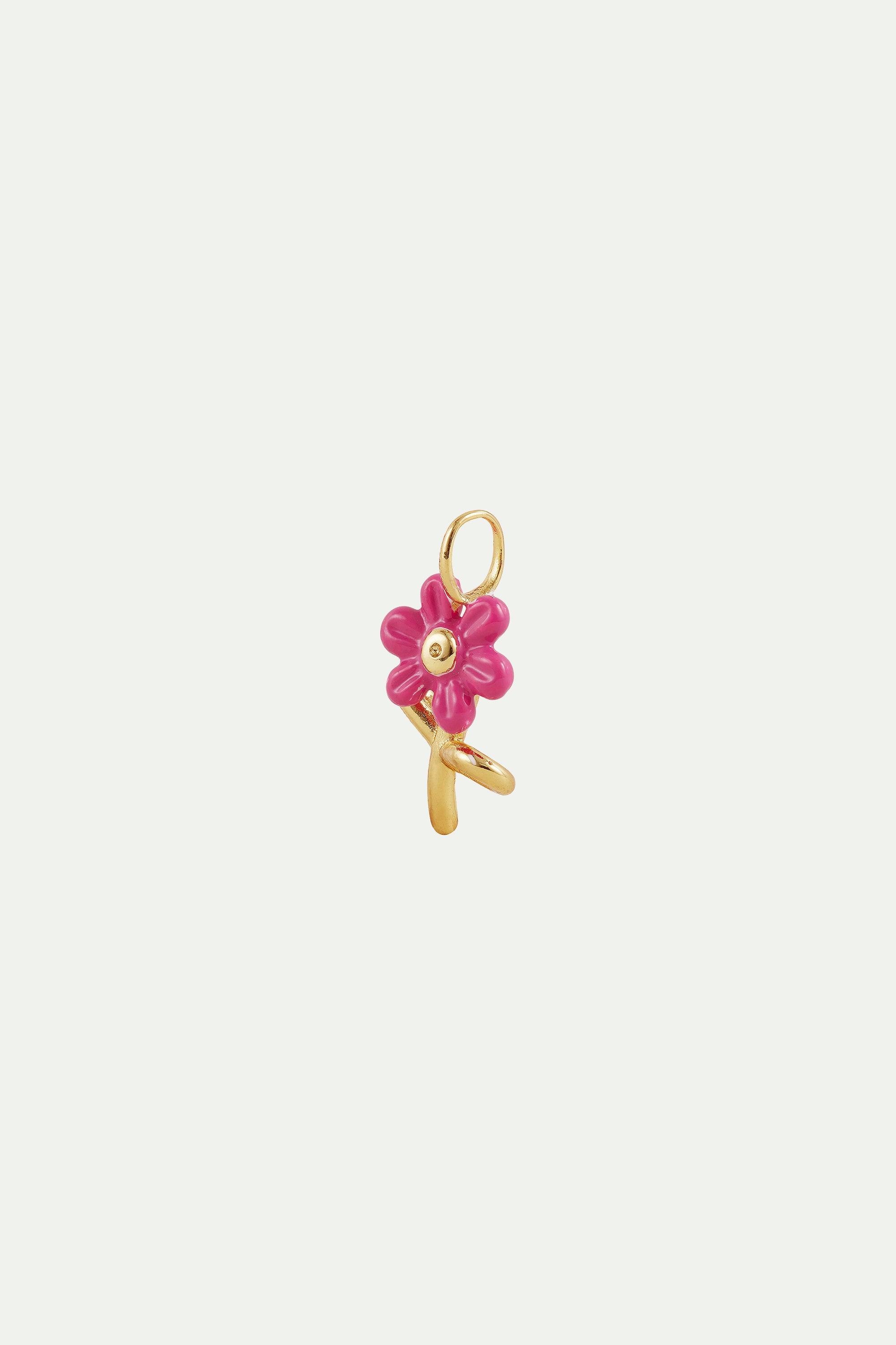 Pink Daisy charm