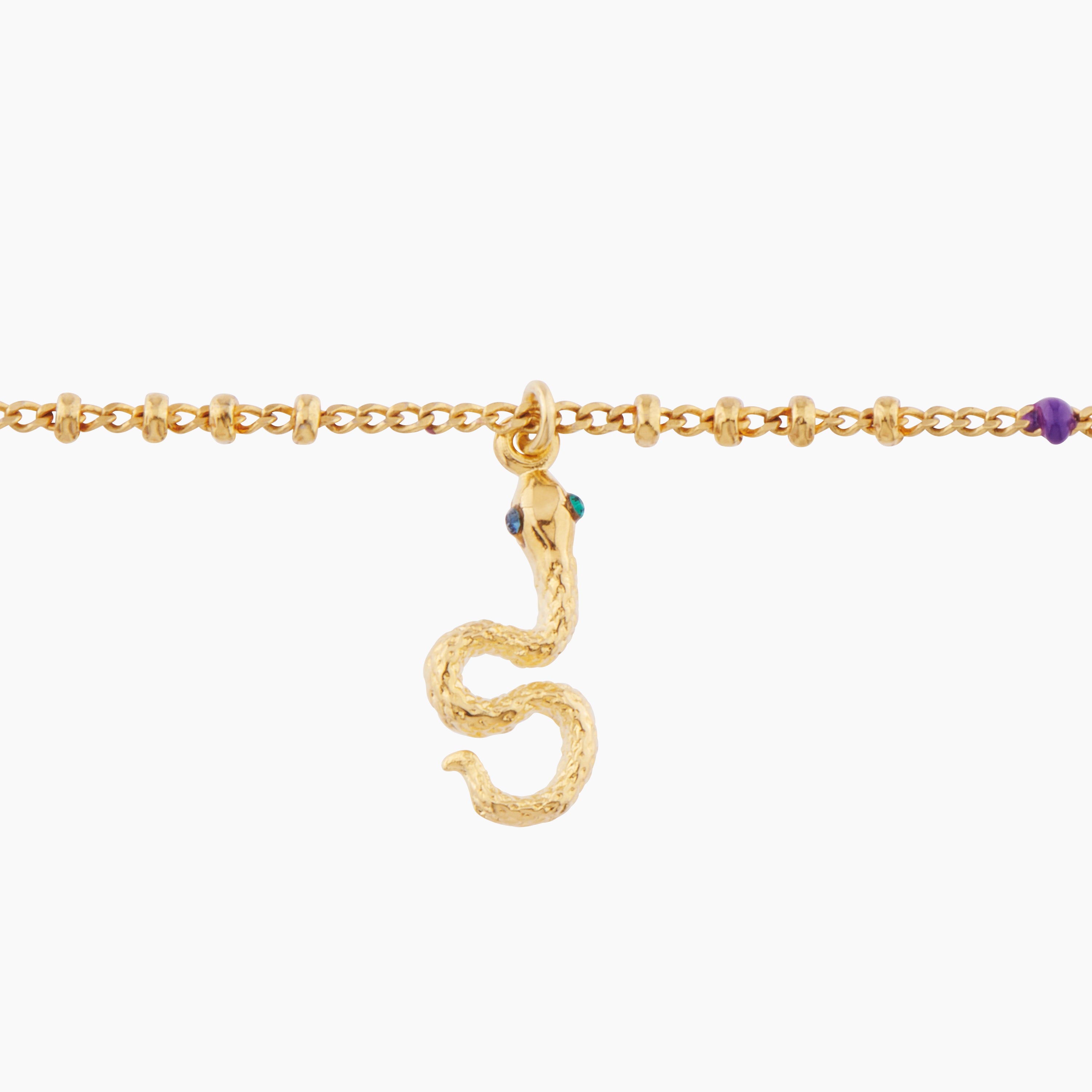 Pulsera con Colgante Serpiente