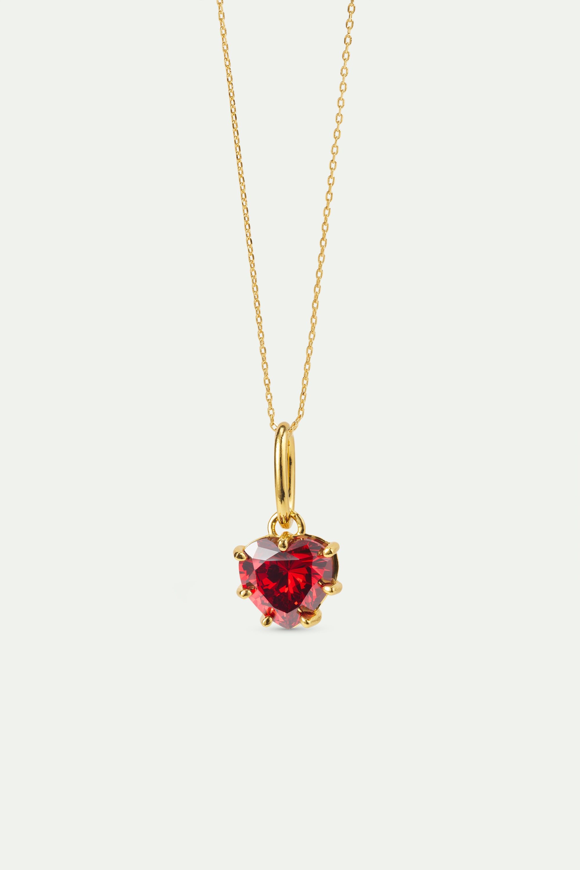 Garnet Red Pendant, Youthfulness and Attraction - November
