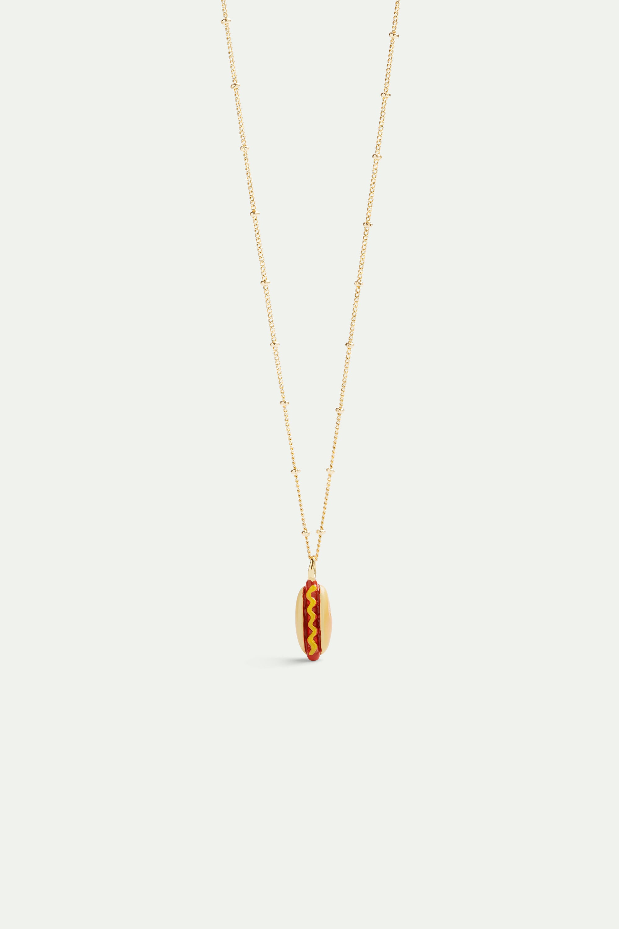 Hot dog charm