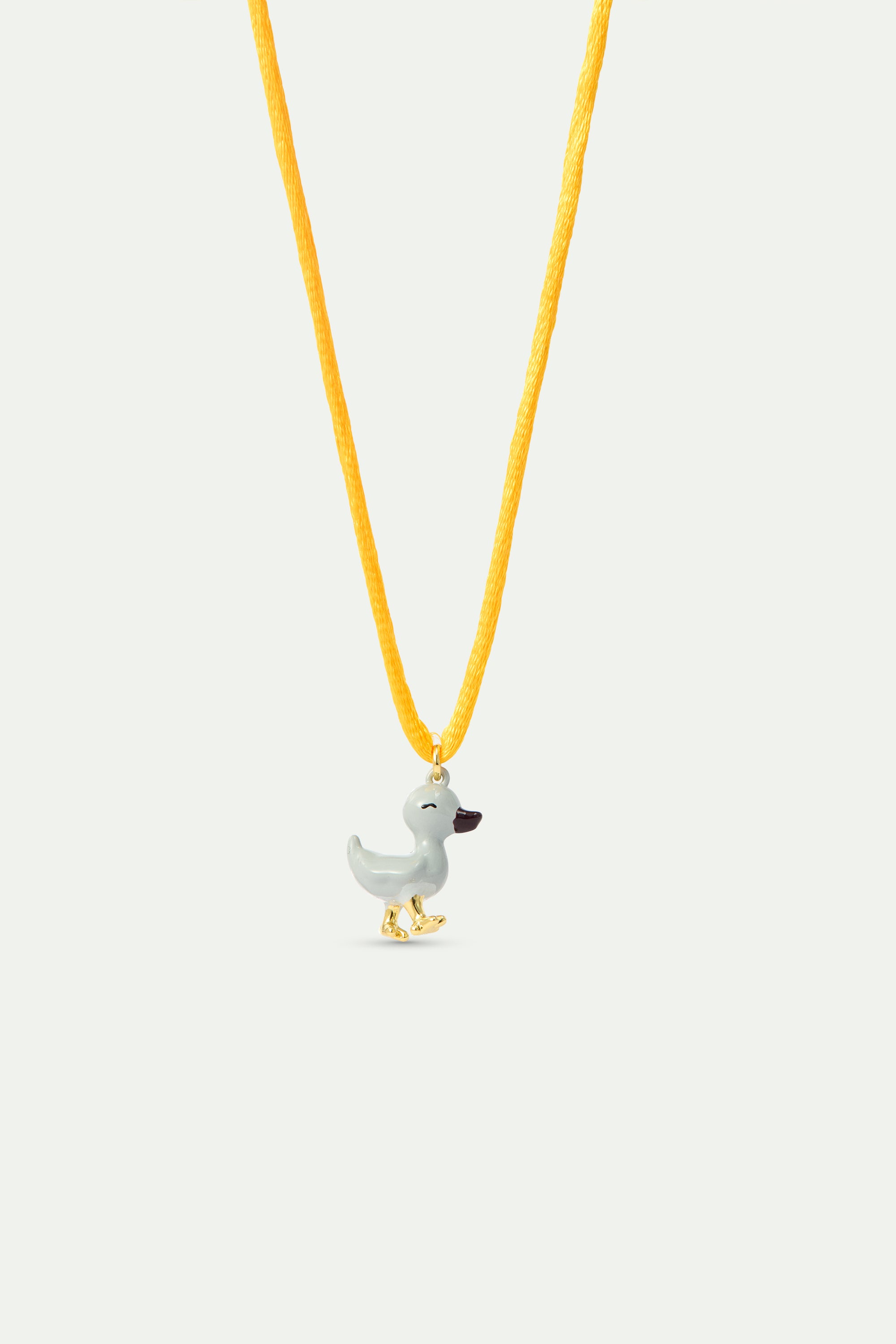 Collier pendentif jaune Petit Canard