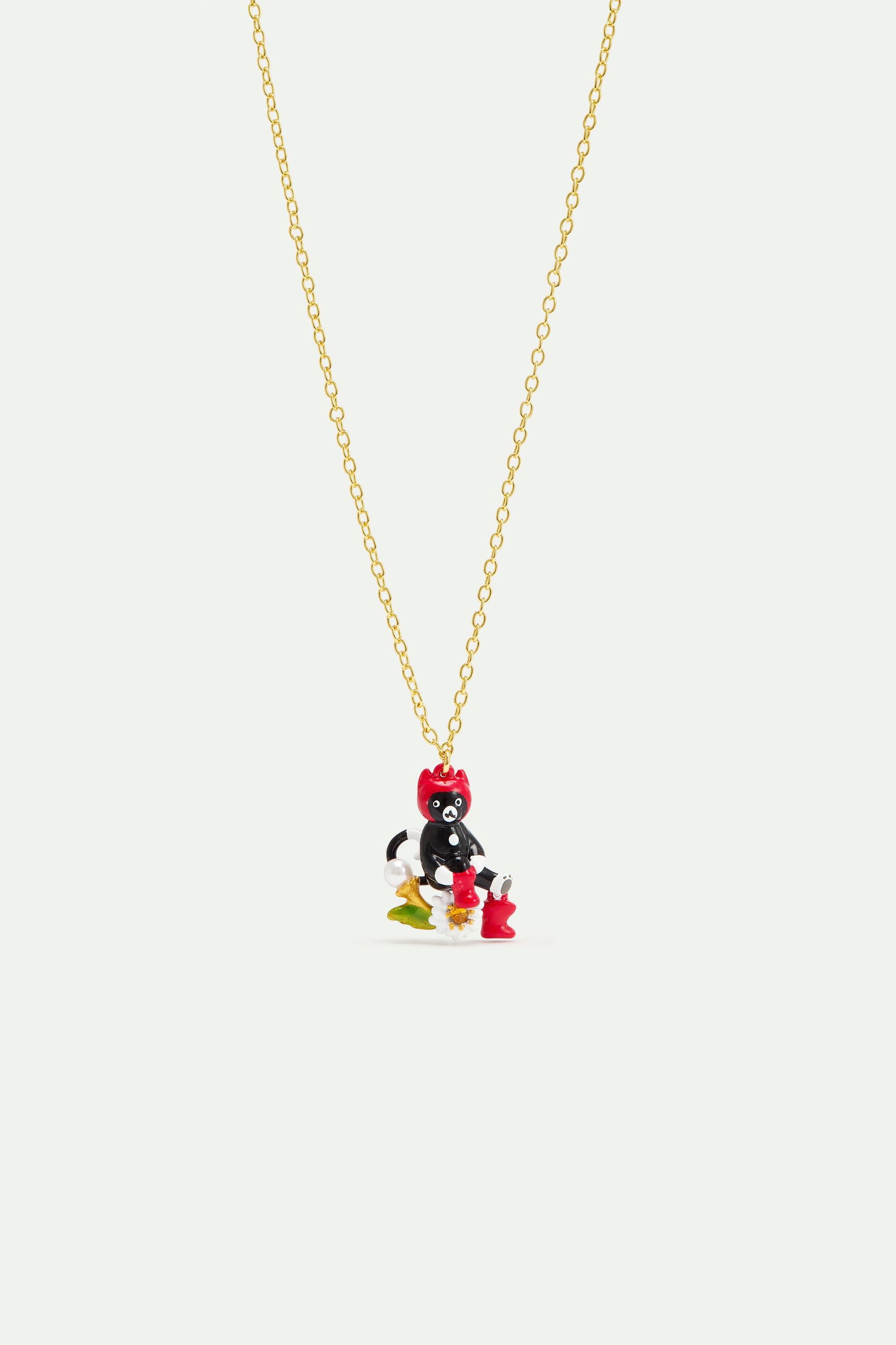 Puss in Boots pendant necklace