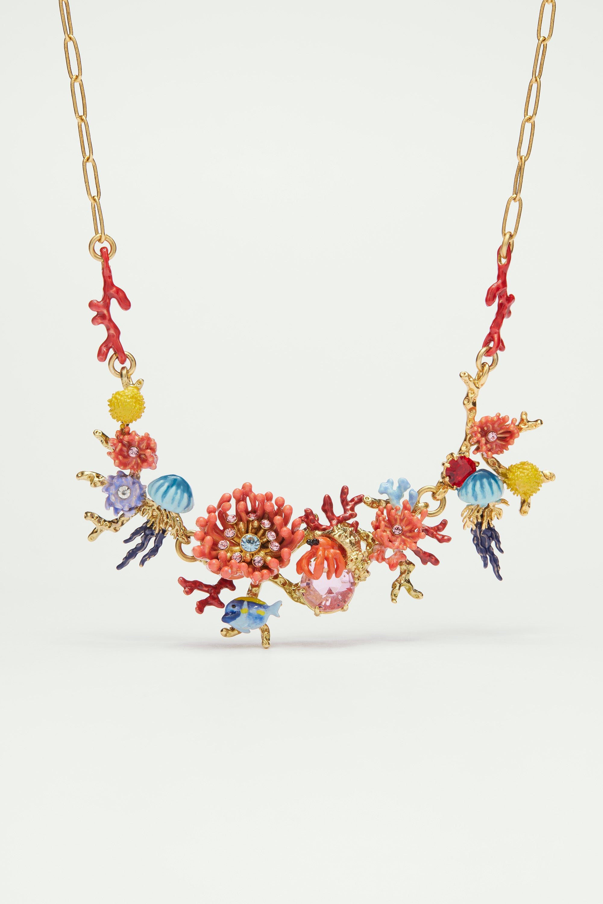 Seabed statement necklace